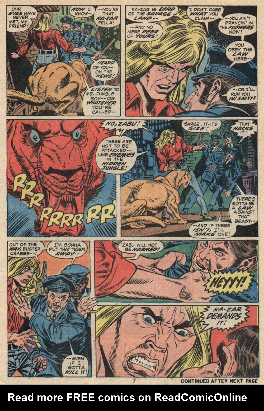 Read online Astonishing Tales (1970) comic -  Issue #15 - 7