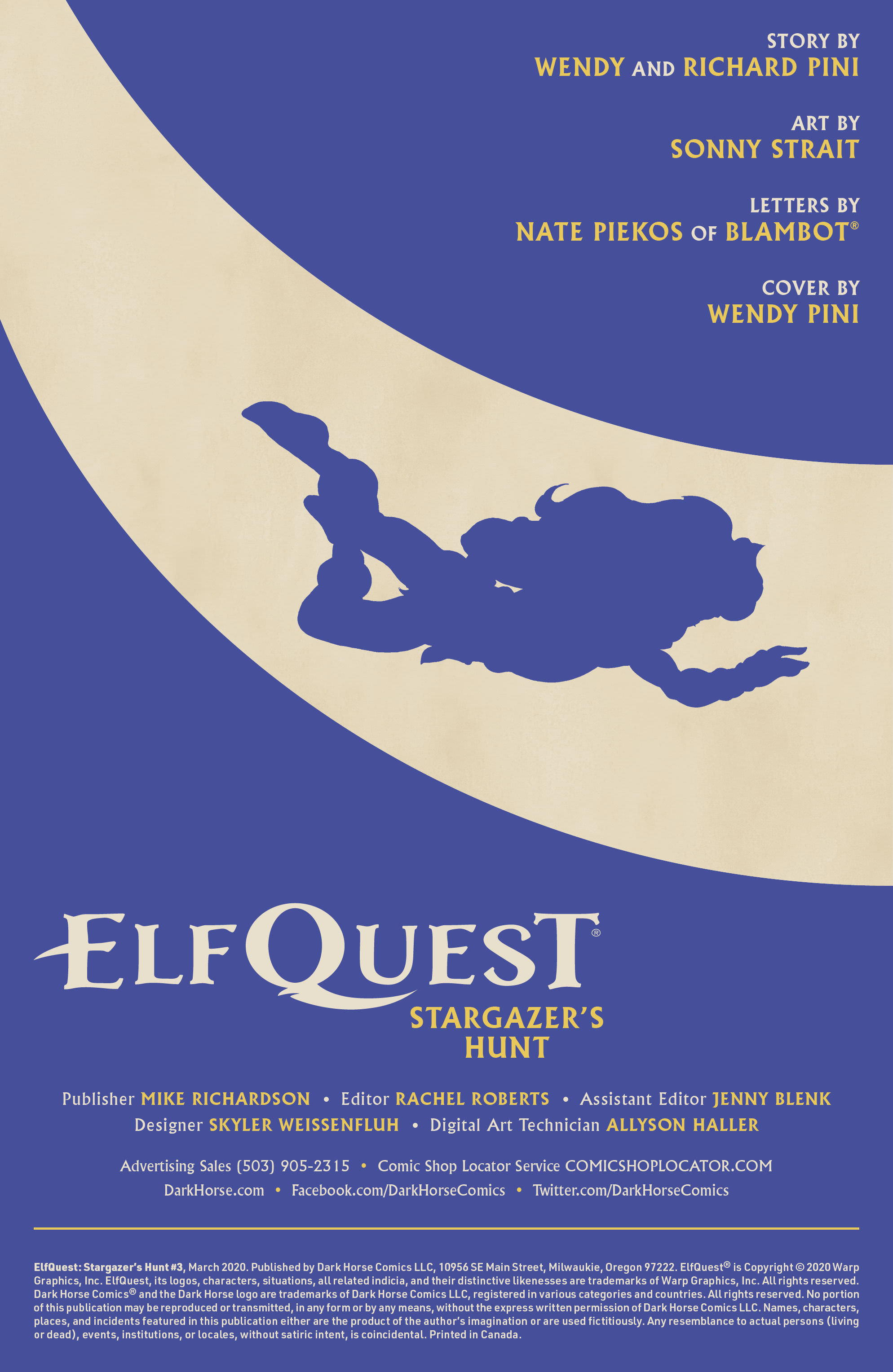 Read online Elfquest: Stargazer's Hunt comic -  Issue #3 - 2