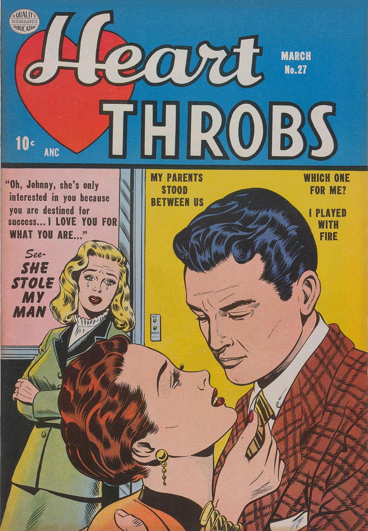 Read online Heart Throbs comic -  Issue #27 - 1