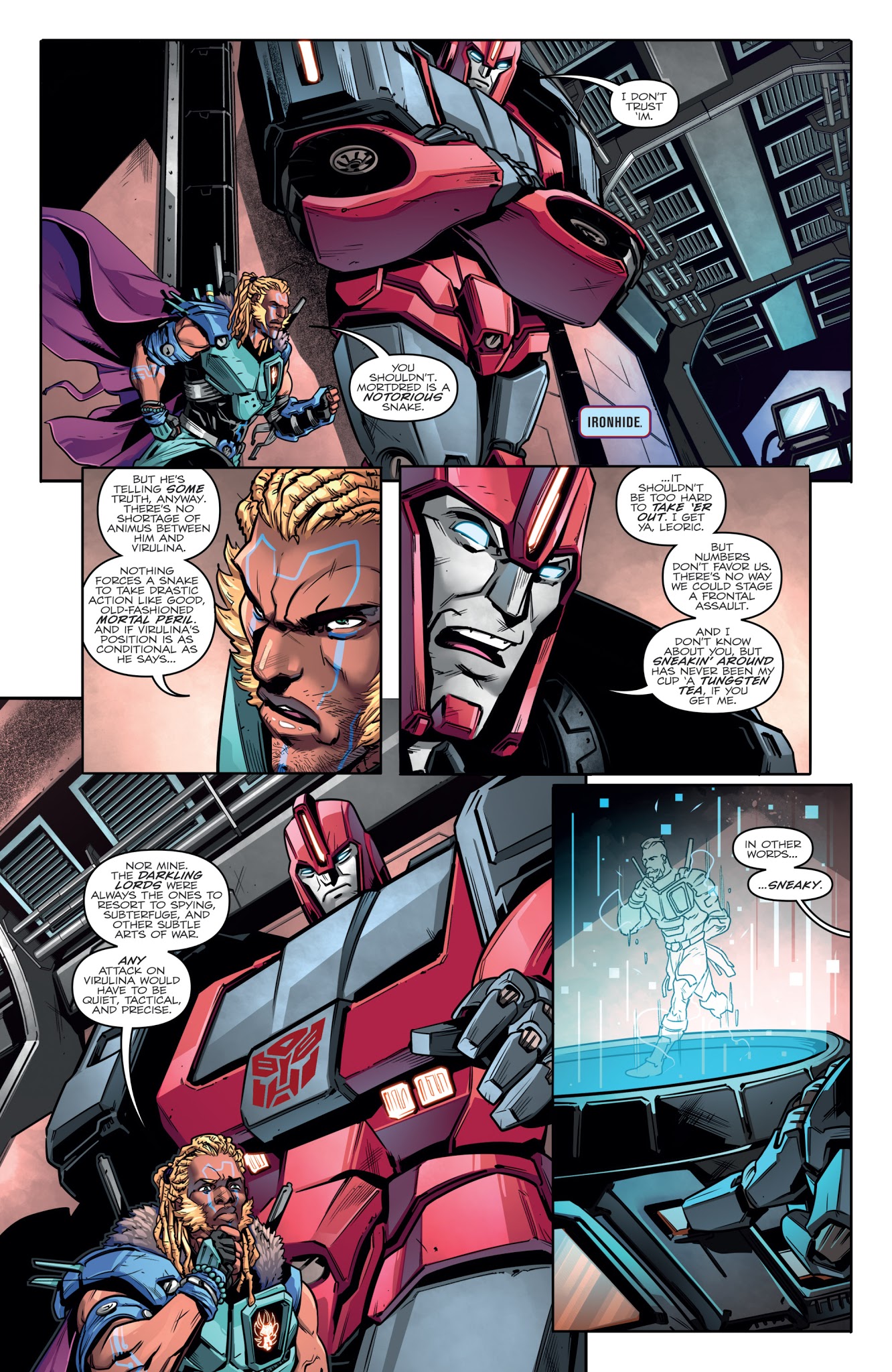 Read online Transformers vs. Visionaries comic -  Issue #3 - 9