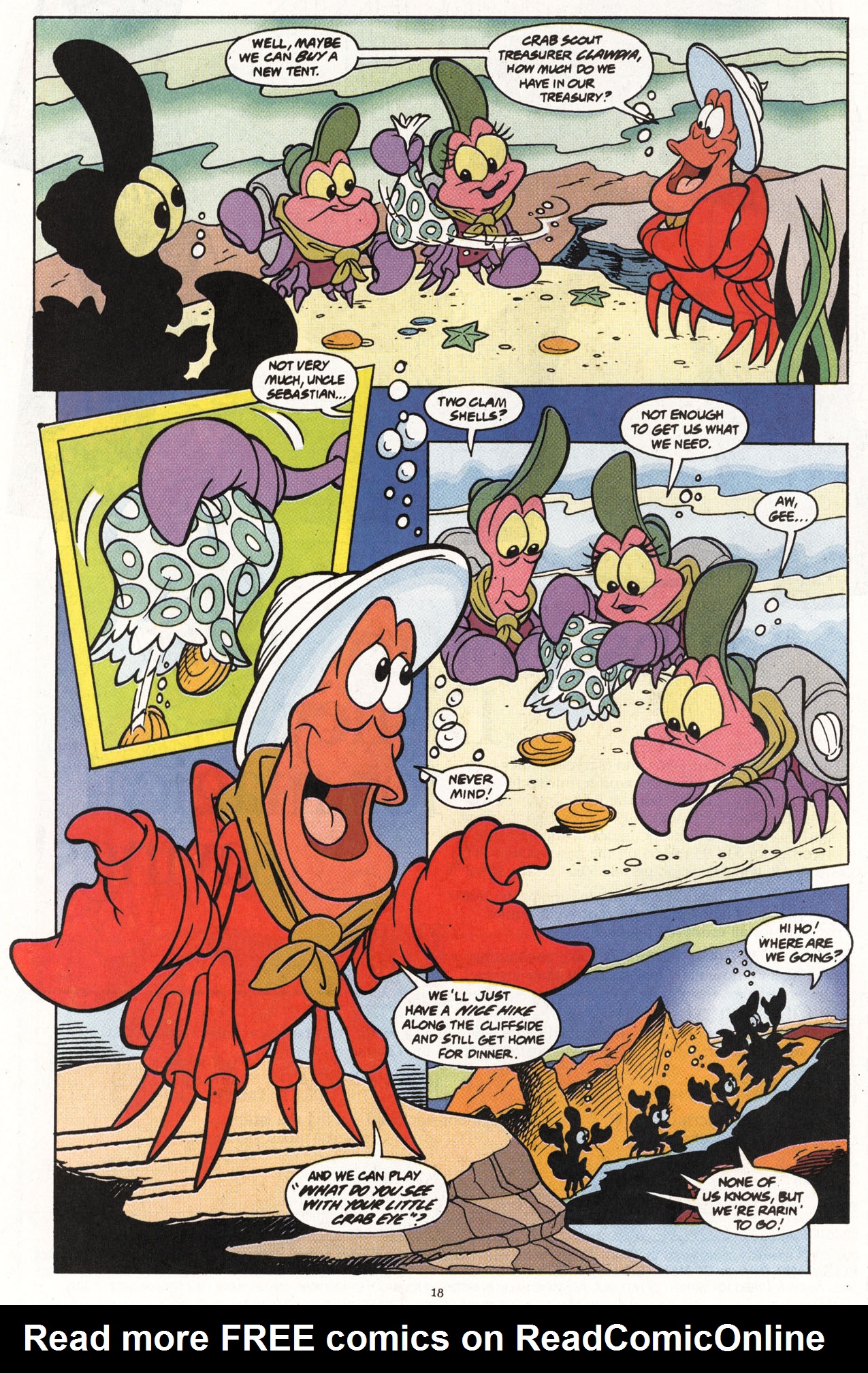 Read online Disney's The Little Mermaid comic -  Issue #8 - 20
