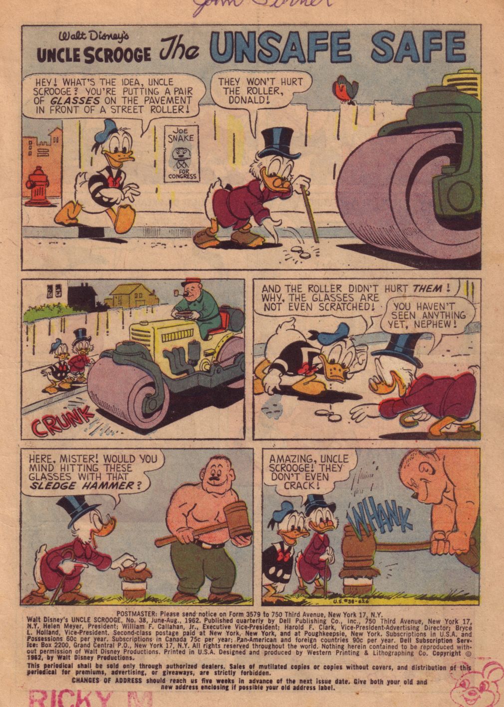 Read online Uncle Scrooge (1953) comic -  Issue #38 - 3