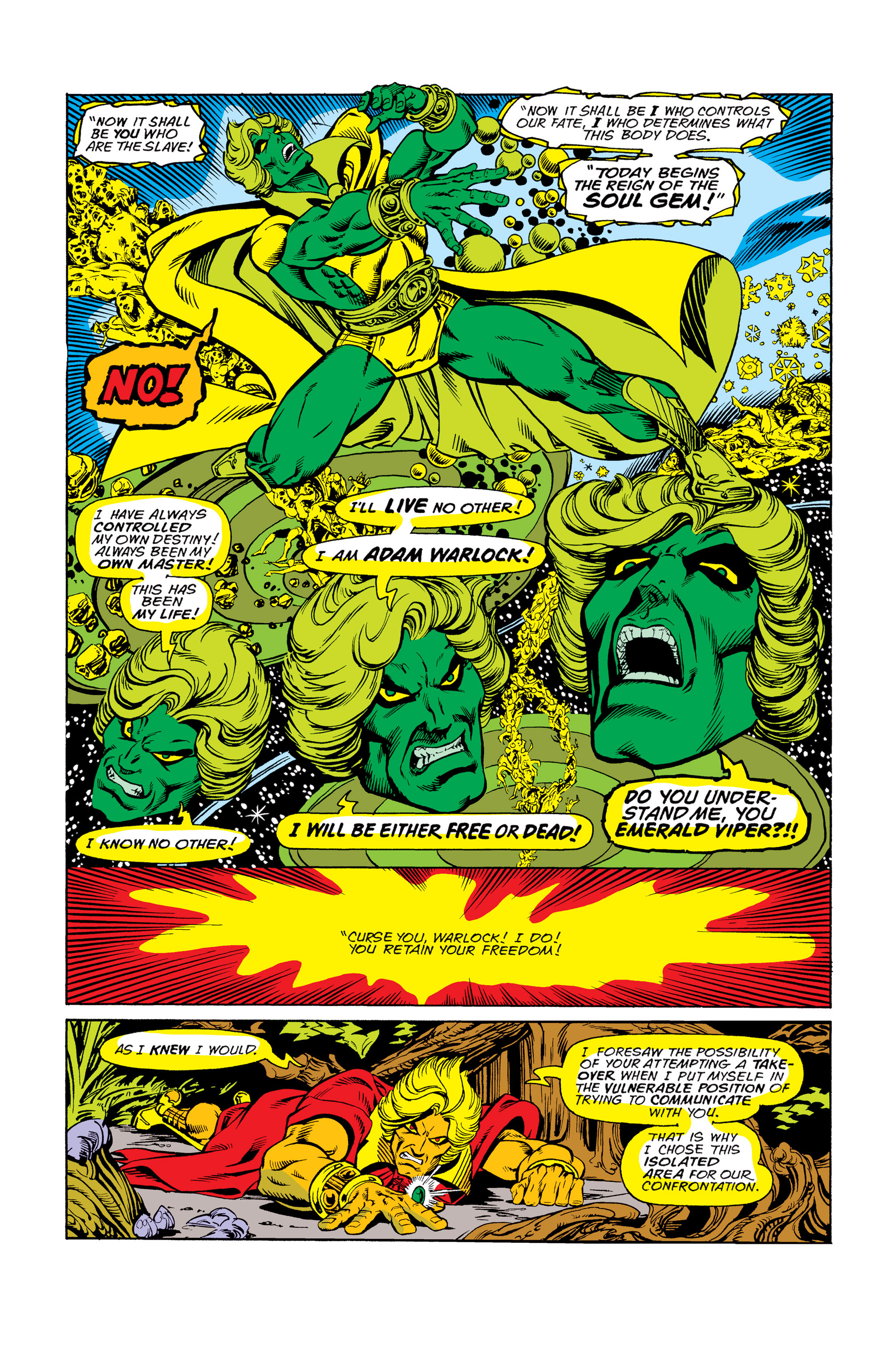 Read online Warlock (1972) comic -  Issue #15 - 17