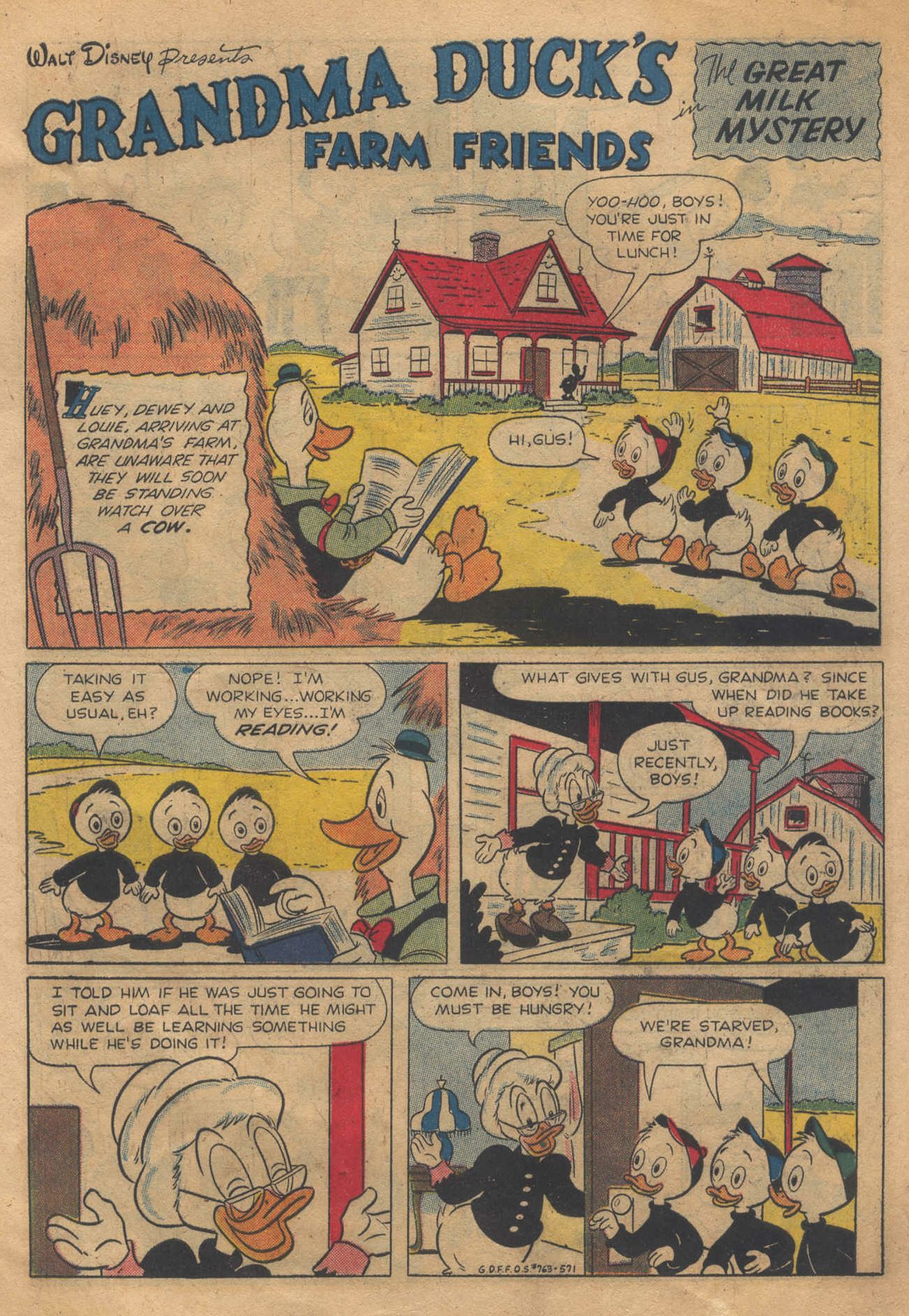 Read online Four Color Comics comic -  Issue #763 - 3