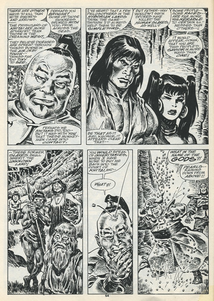 Read online The Savage Sword Of Conan comic -  Issue #193 - 56