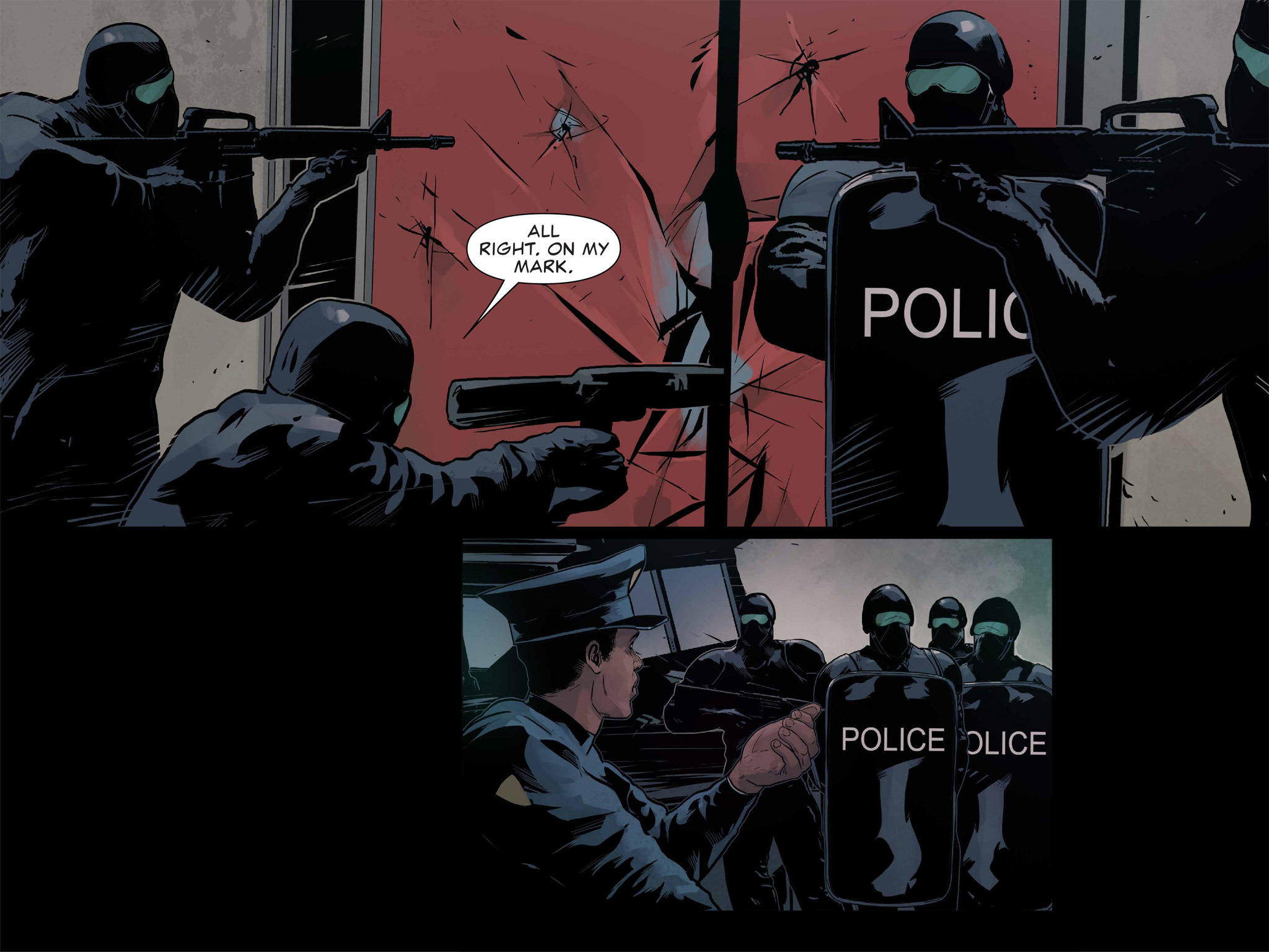 Read online Daredevil / Punisher : The Seventh Circle comic -  Issue #5 - 43