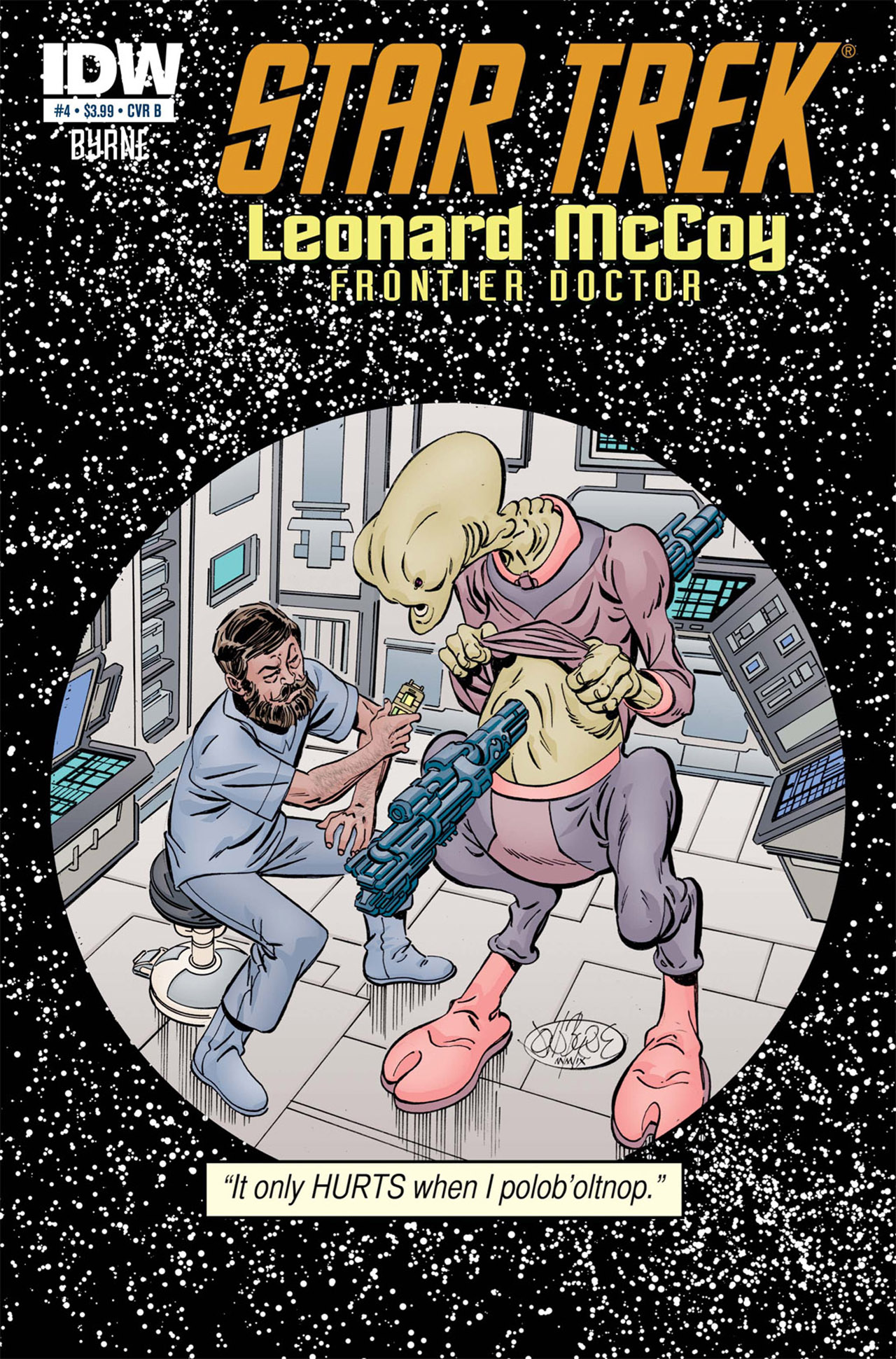Read online Star Trek: Leonard McCoy, Frontier Doctor comic -  Issue #4 - 2