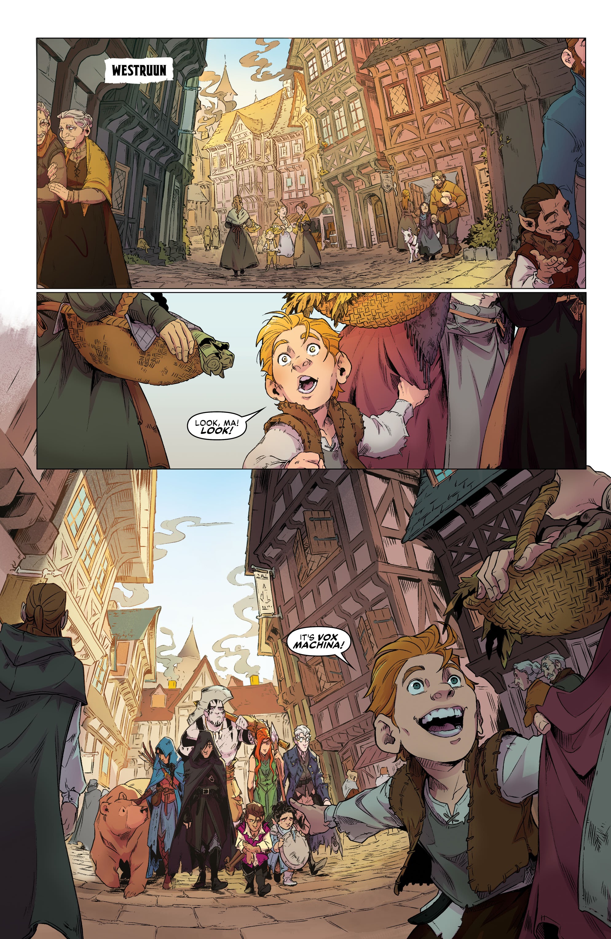 Read online Critical Role: Vox Machina Origins III comic -  Issue #1 - 3