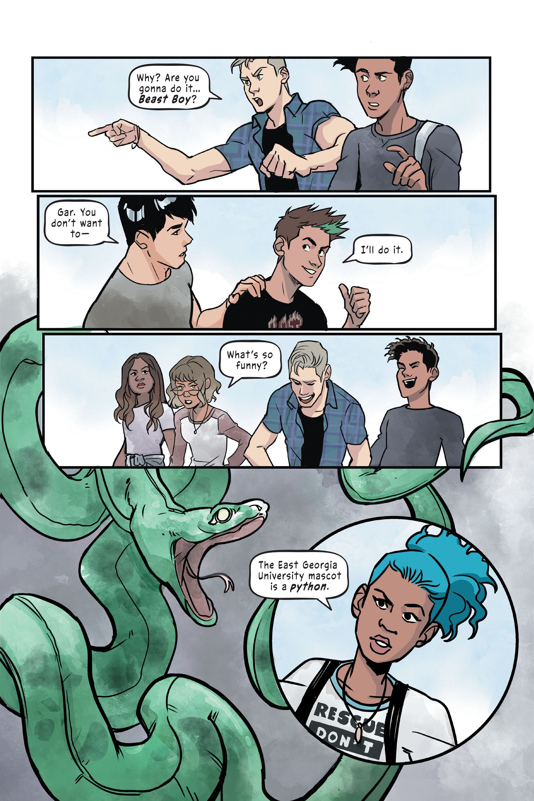 Read online Teen Titans: Beast Boy comic -  Issue # TPB (Part 1) - 94