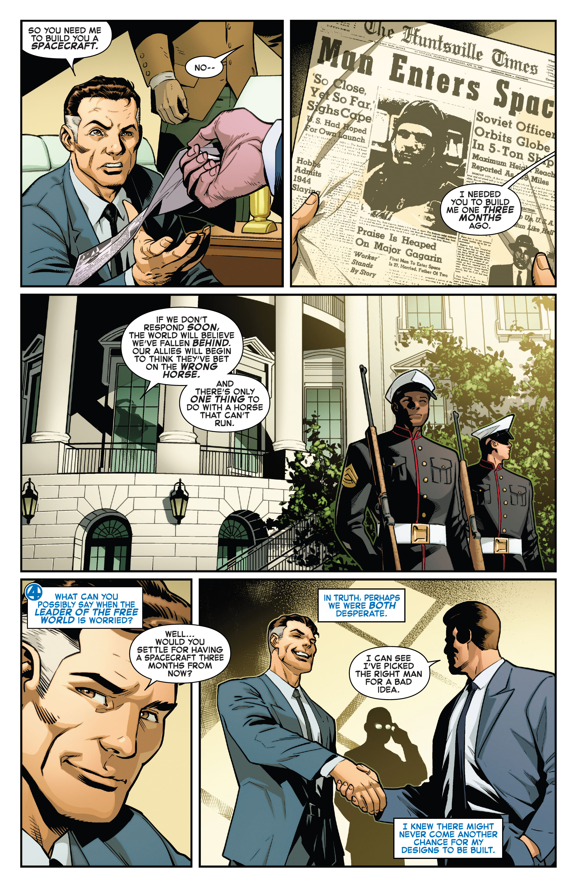 Read online Fantastic Four: Life Story comic -  Issue #1 - 4