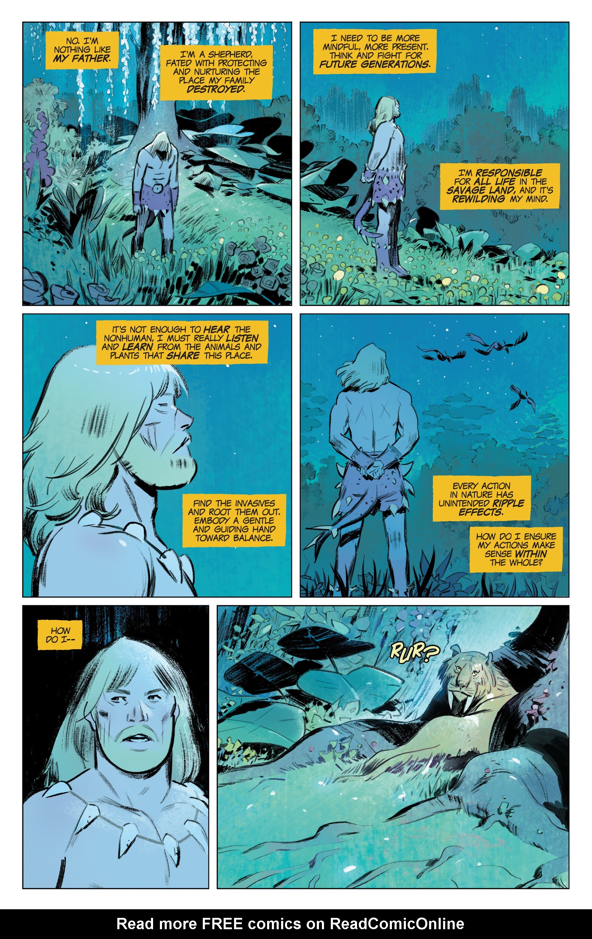 Read online Ka-Zar Lord of the Savage Land comic -  Issue #3 - 6