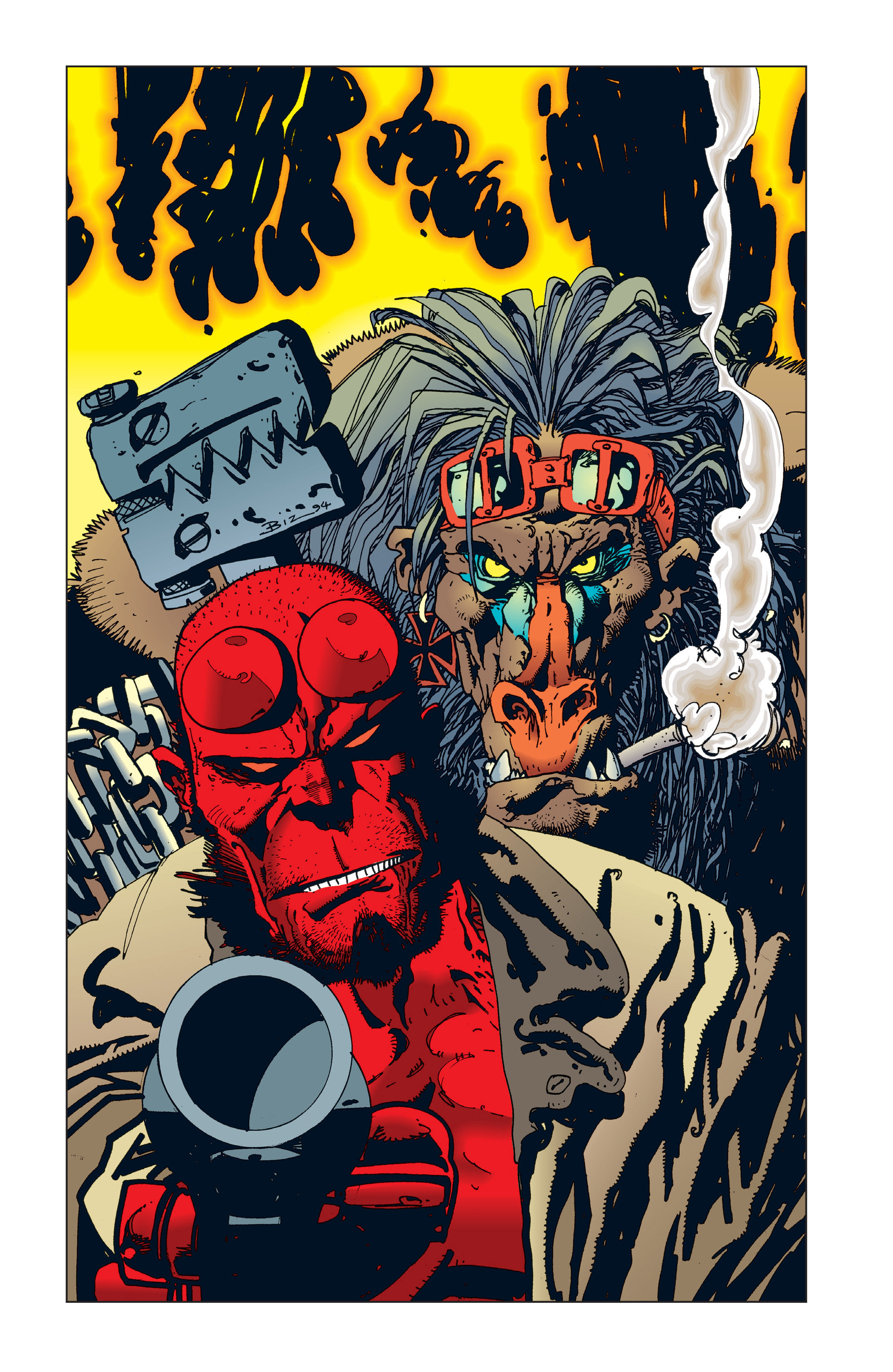 Read online Hellboy comic -  Issue #1 - 124