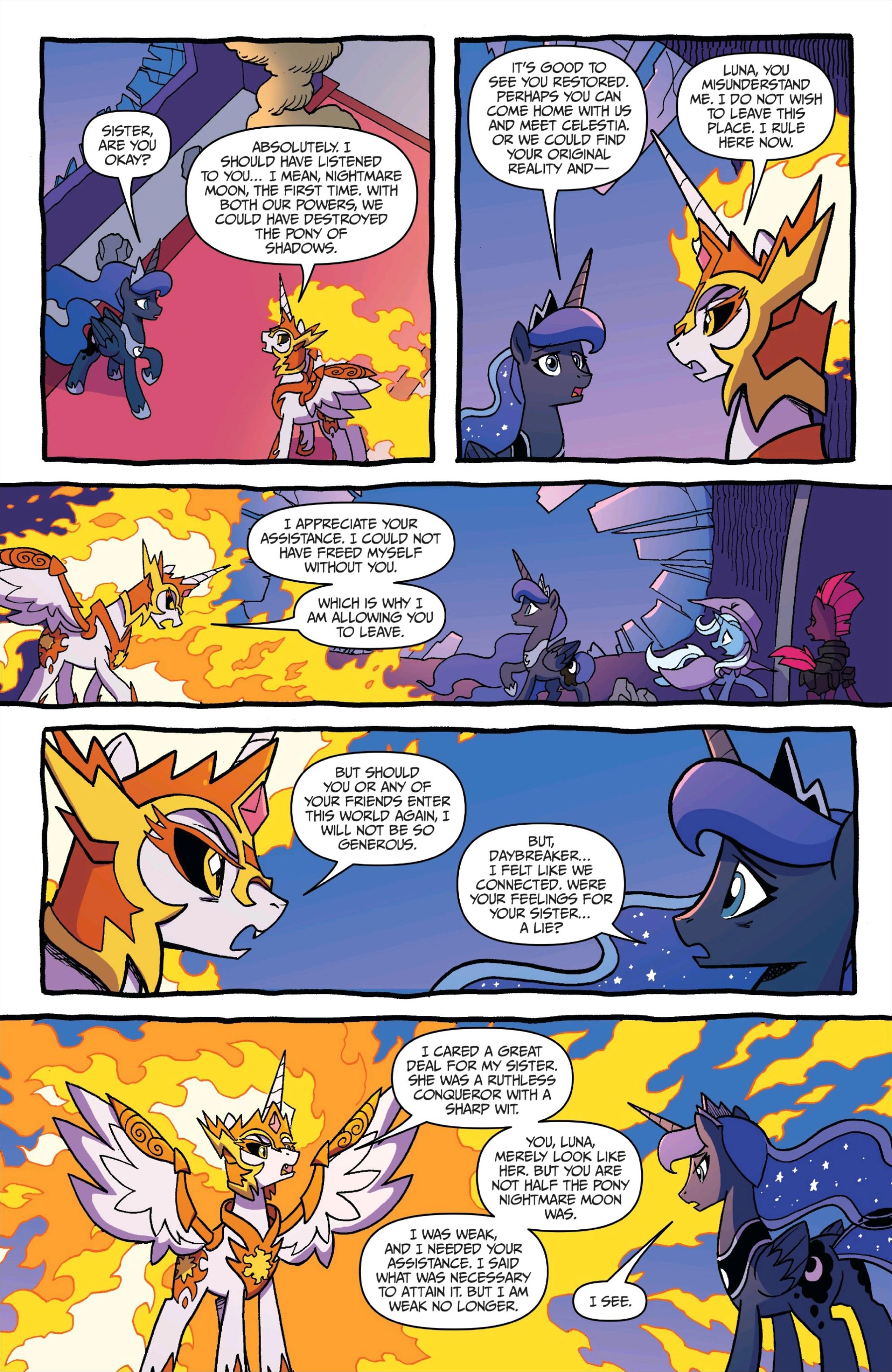 Read online My Little Pony: Nightmare Knights comic -  Issue #5 - 21