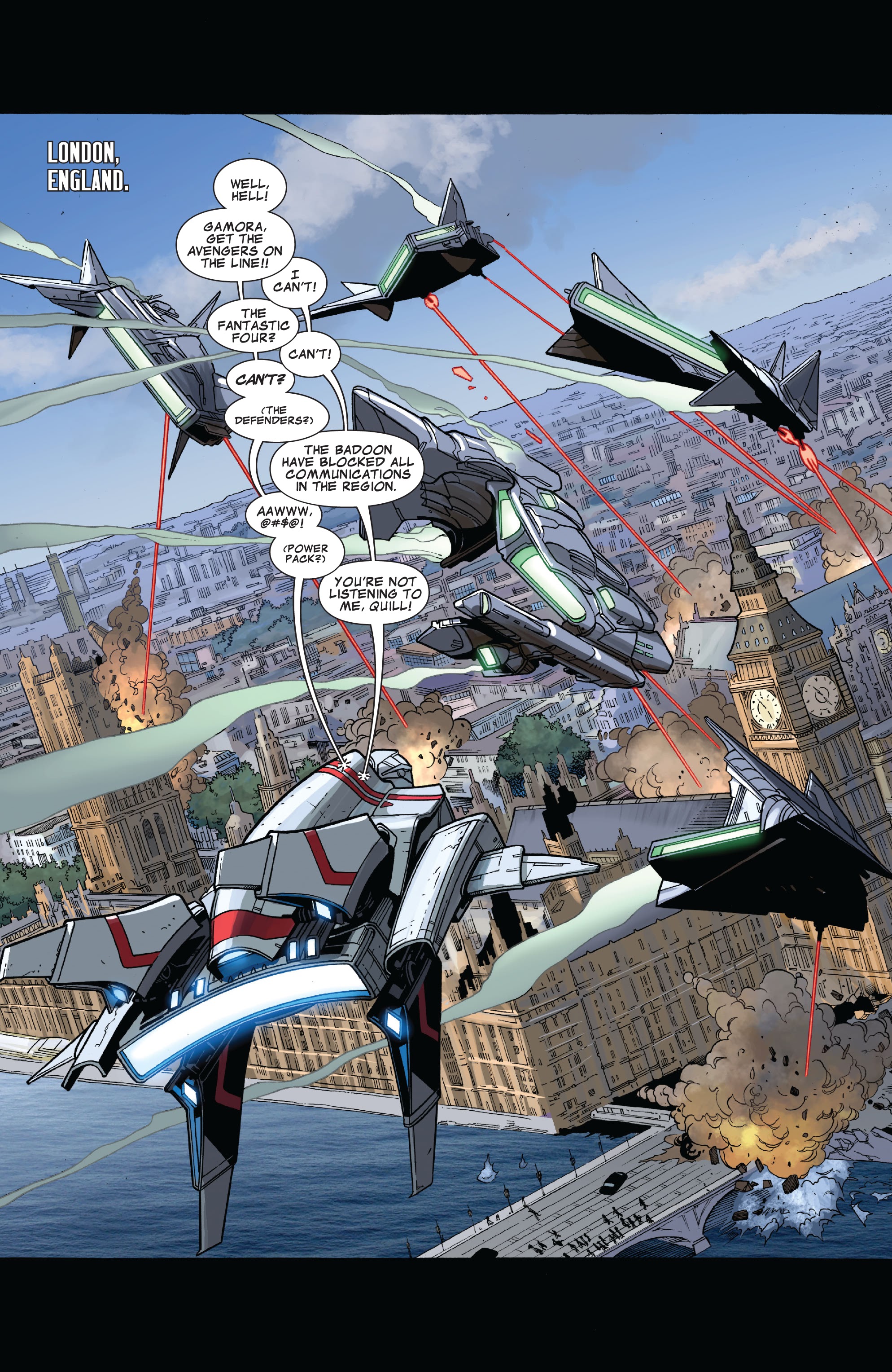Read online Guardians Of The Galaxy by Brian Michael Bendis comic -  Issue # TPB 1 (Part 1) - 56