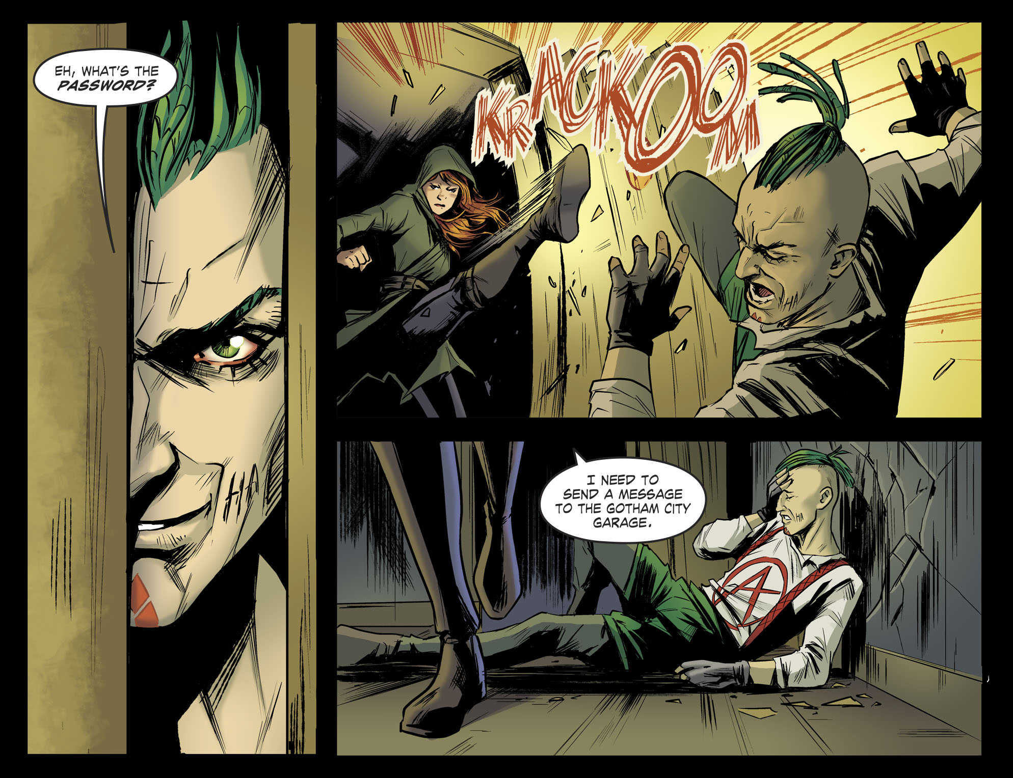 Read online Gotham City Garage comic -  Issue #9 - 18