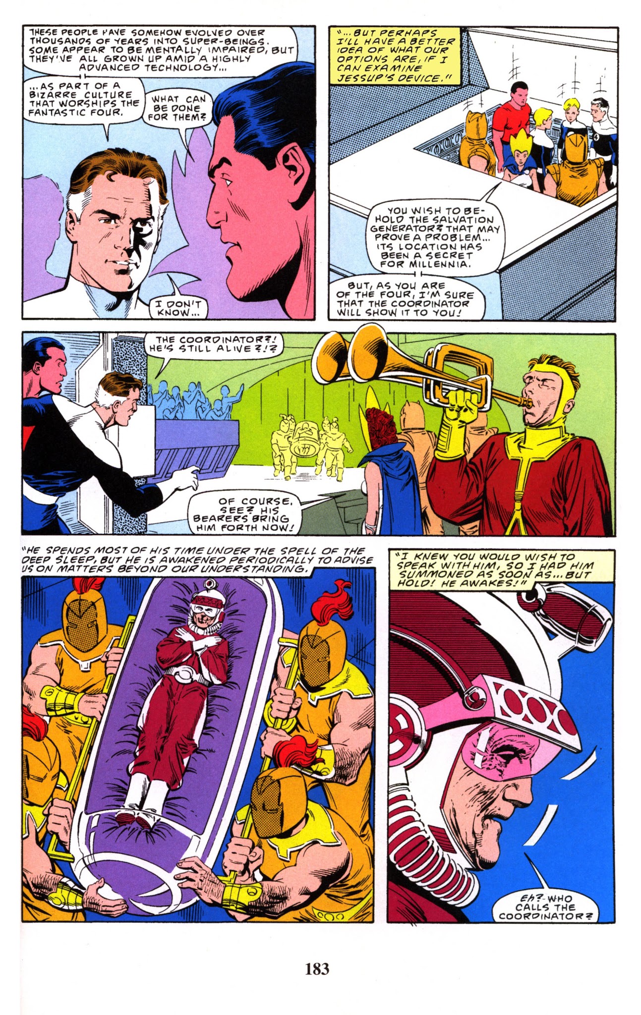 Read online Fantastic Four Visionaries: John Byrne comic -  Issue # TPB 8 - 183