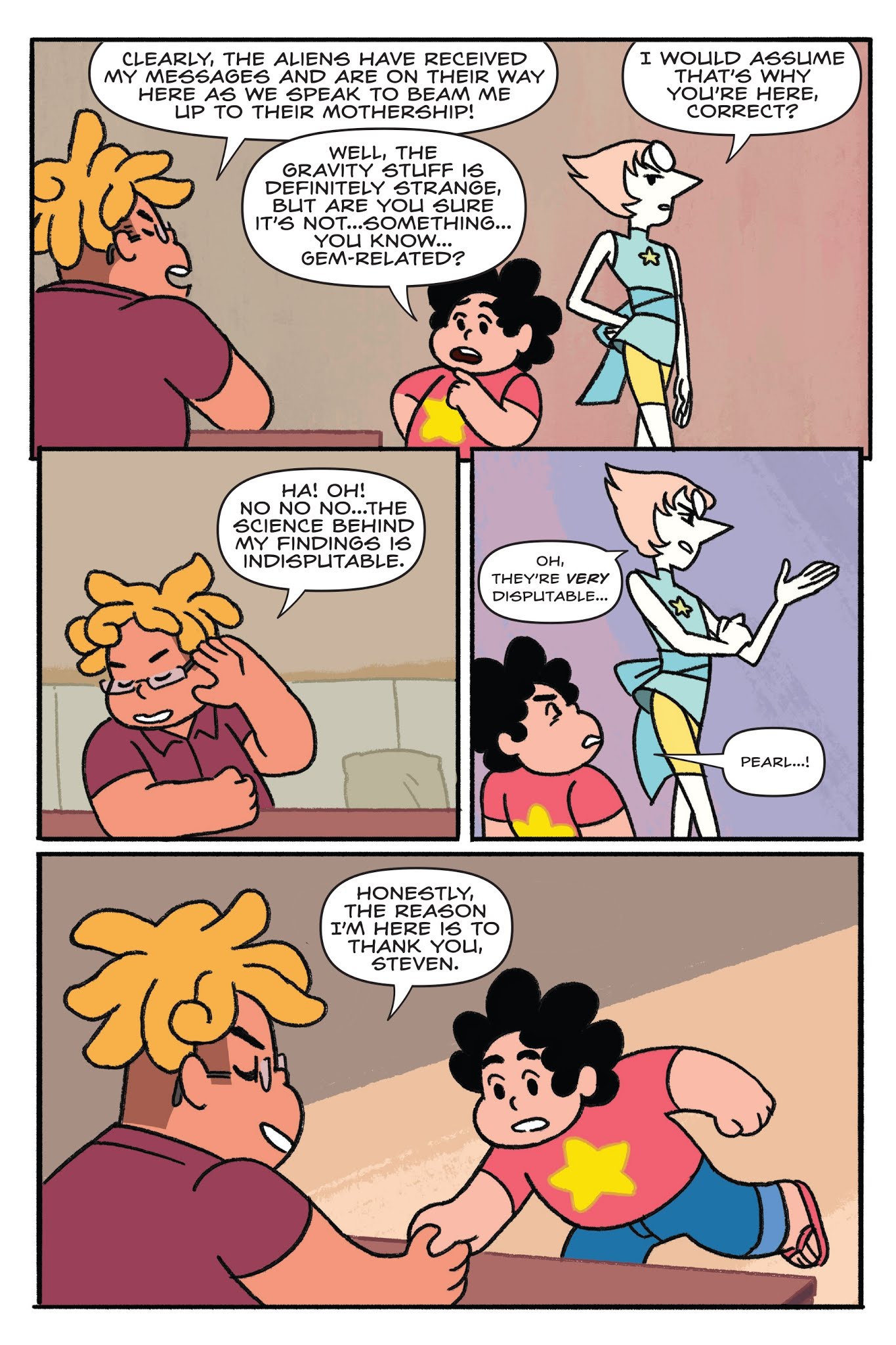 Read online Steven Universe: Anti-Gravity comic -  Issue # TPB - 19