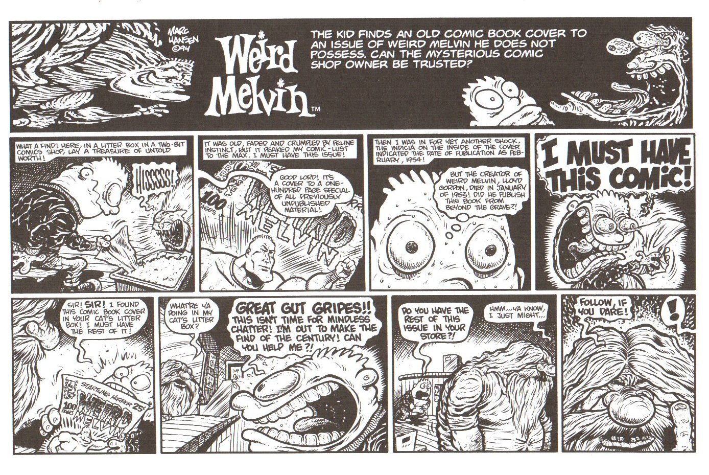 Read online Weird Melvin comic -  Issue #1 - 25