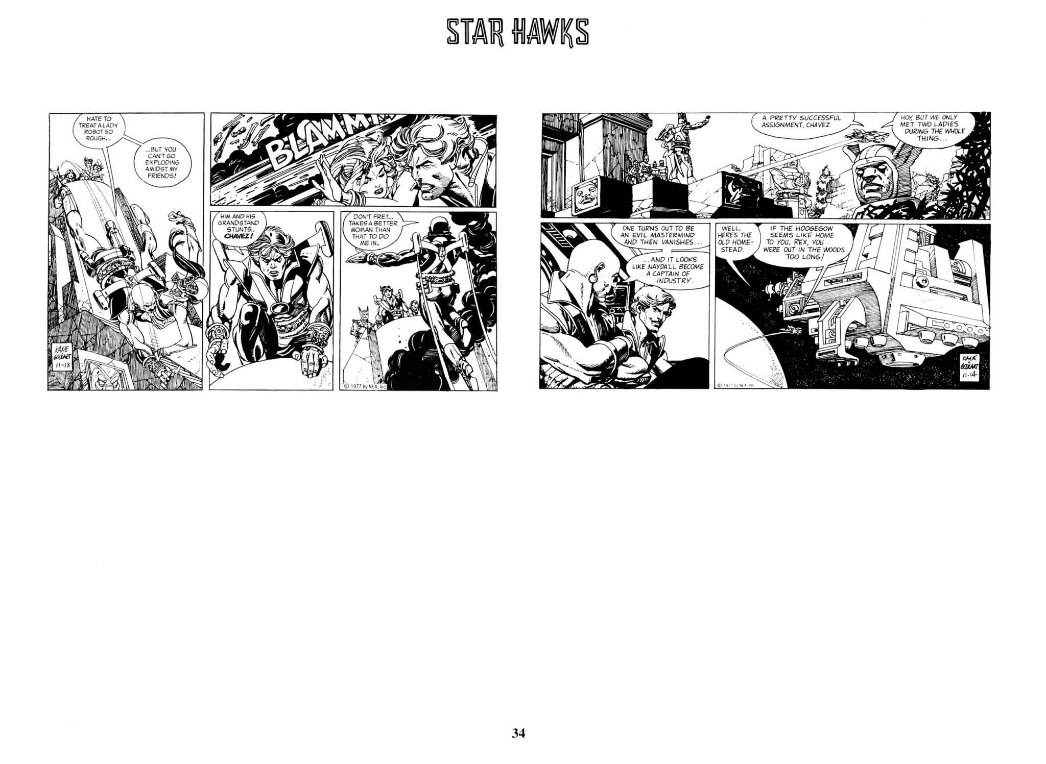 Read online Star Hawks: The Complete Series comic -  Issue # TPB - 34