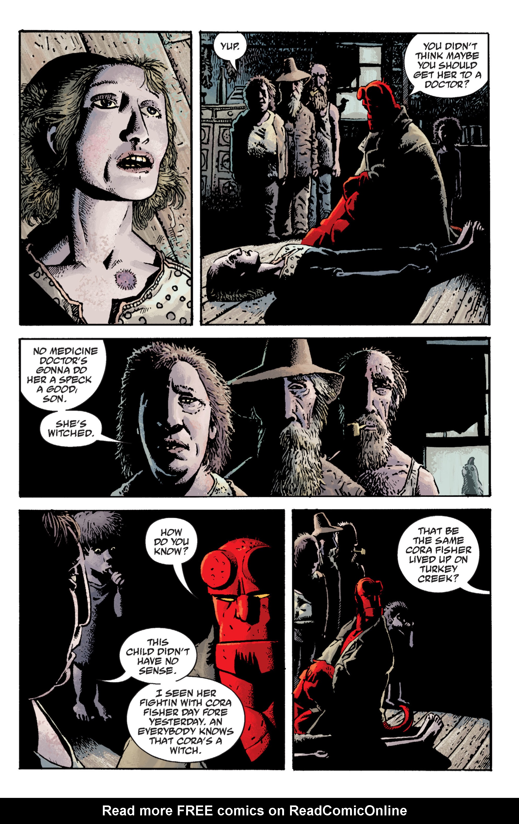 Read online Hellboy comic -  Issue #10 - 11