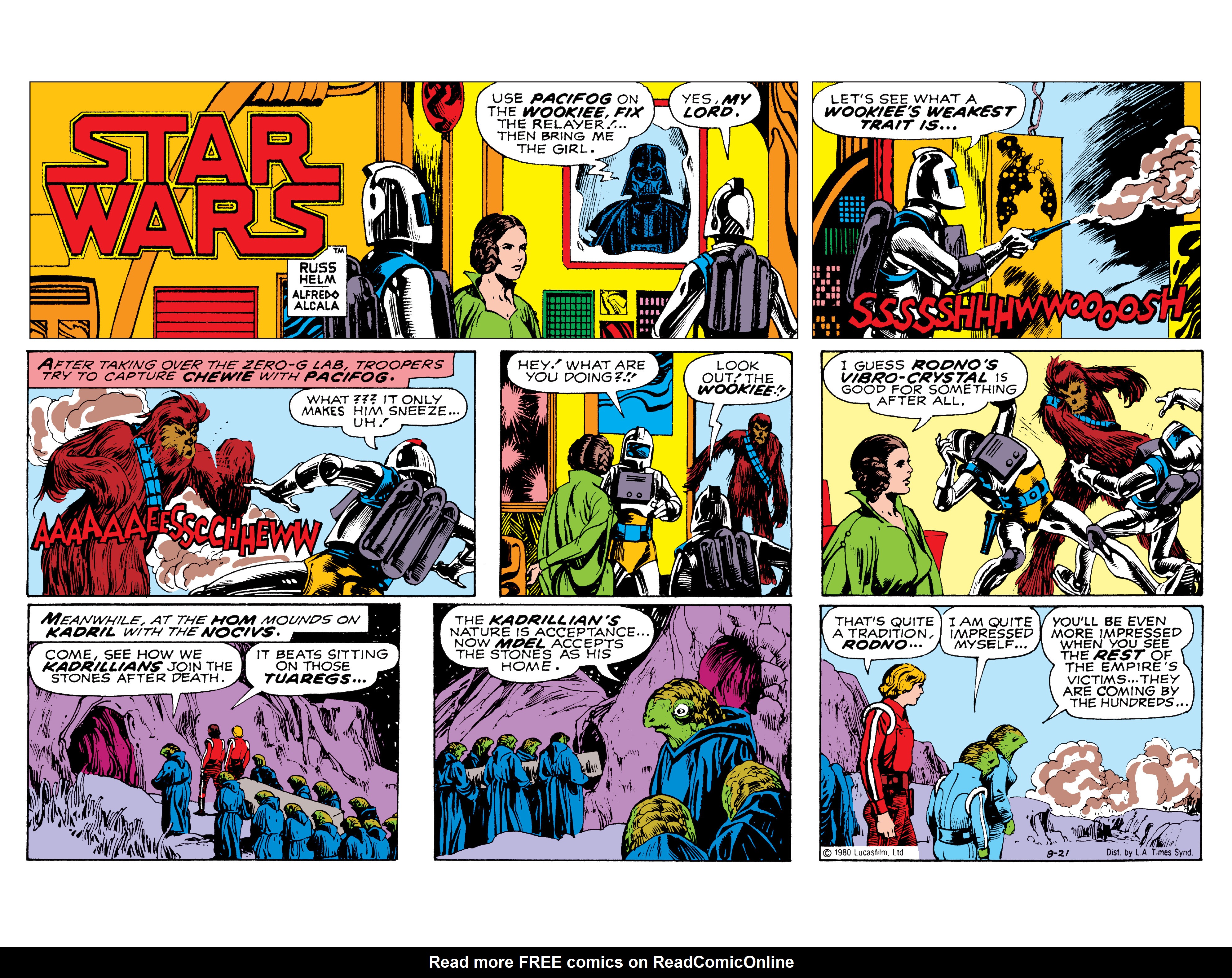 Read online Star Wars Legends: The Newspaper Strips - Epic Collection comic -  Issue # TPB (Part 3) - 98