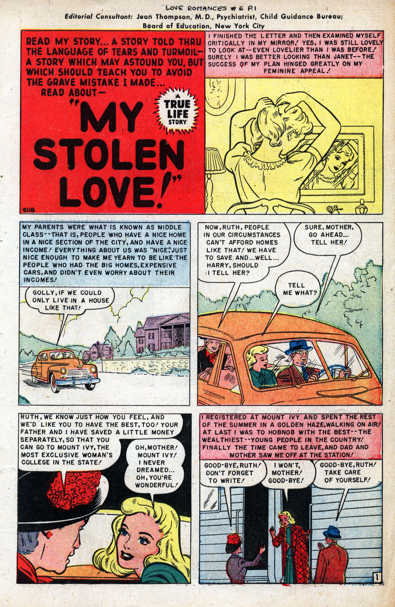 Read online Love Romances comic -  Issue #6 - 3