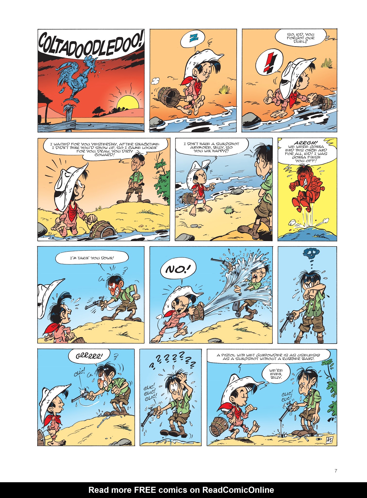 Read online The Adventures of Kid Lucky comic -  Issue #2 - 9