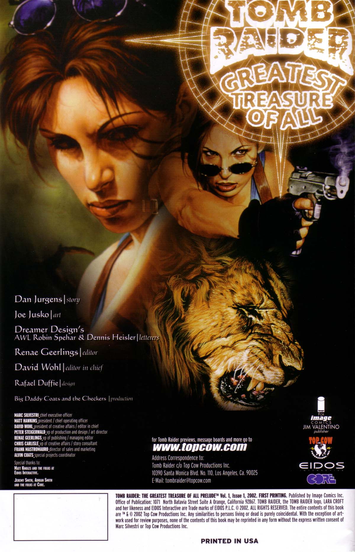 Read online Tomb Raider: The Greatest Treasure of All comic -  Issue # _Prelude - 2