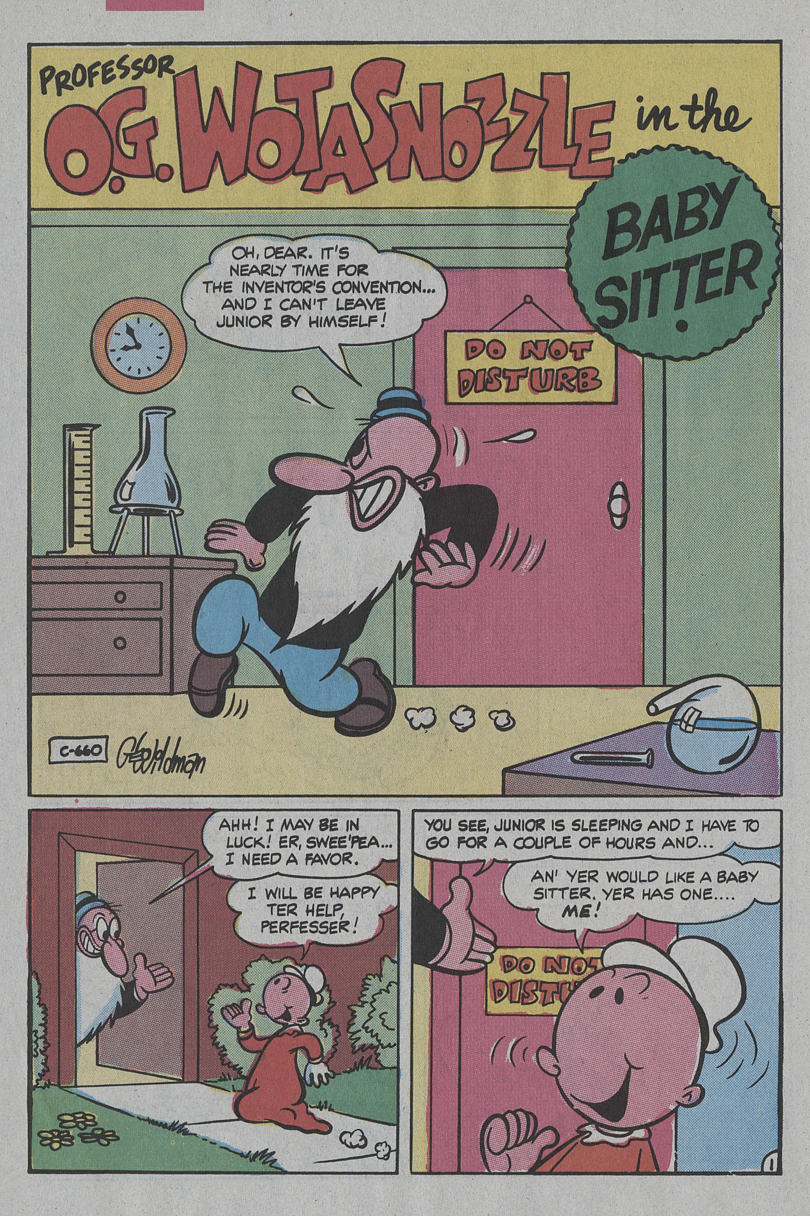 Read online Popeye (1993) comic -  Issue #4 - 24