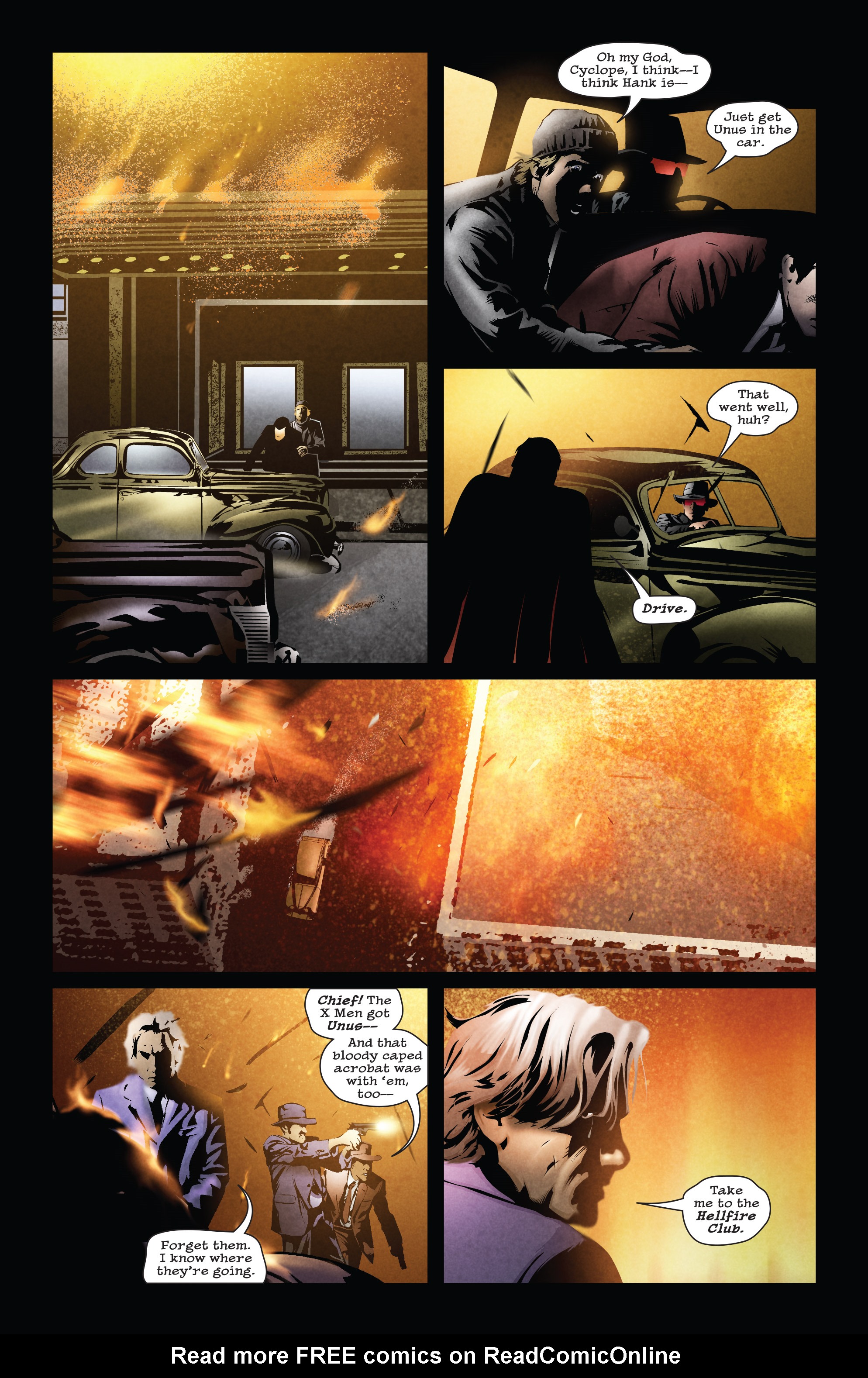 Read online X-Men Noir comic -  Issue #4 - 6
