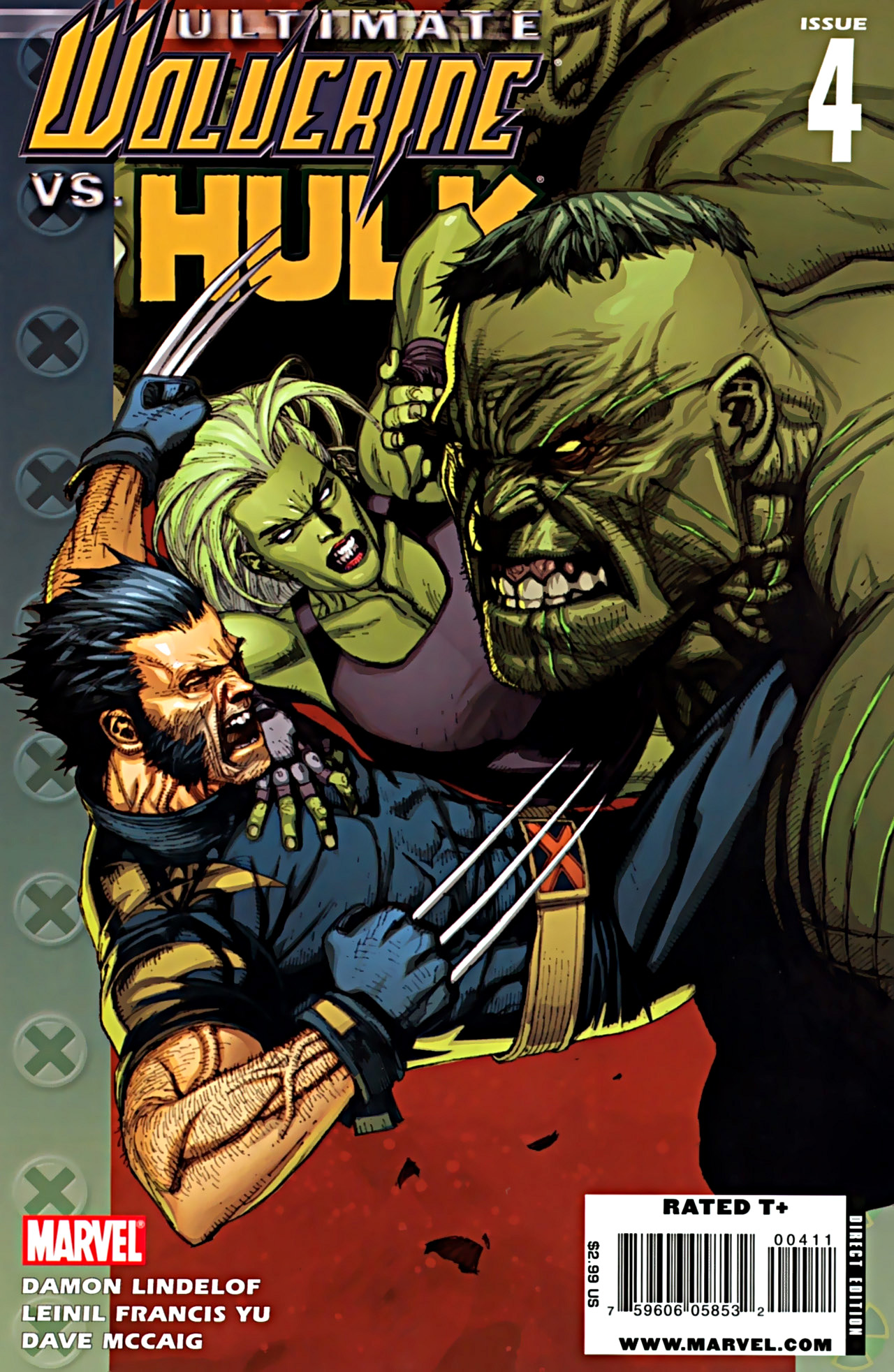 Read online Ultimate Wolverine vs. Hulk comic -  Issue #4 - 1