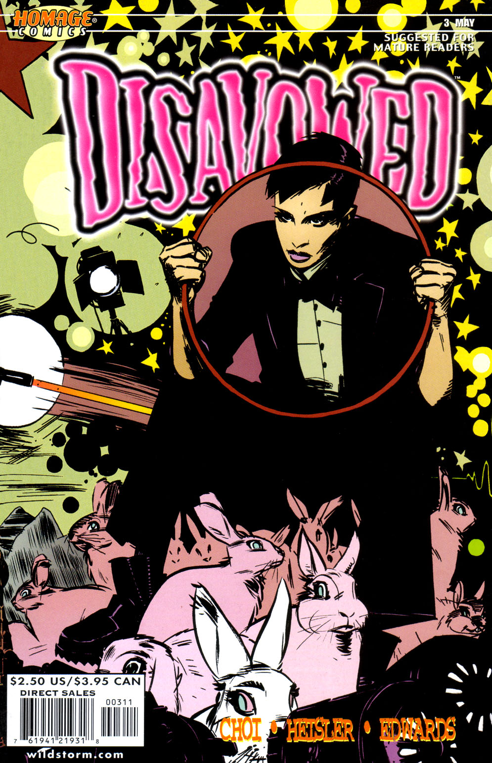 Read online Disavowed comic -  Issue #3 - 1