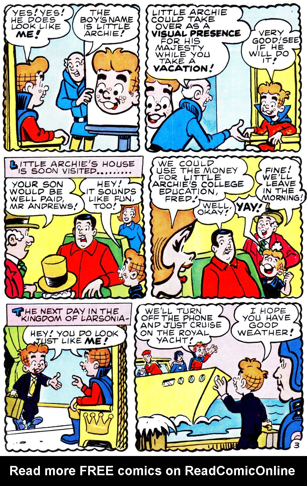 Read online Archie Giant Series Magazine comic -  Issue #545 - 5