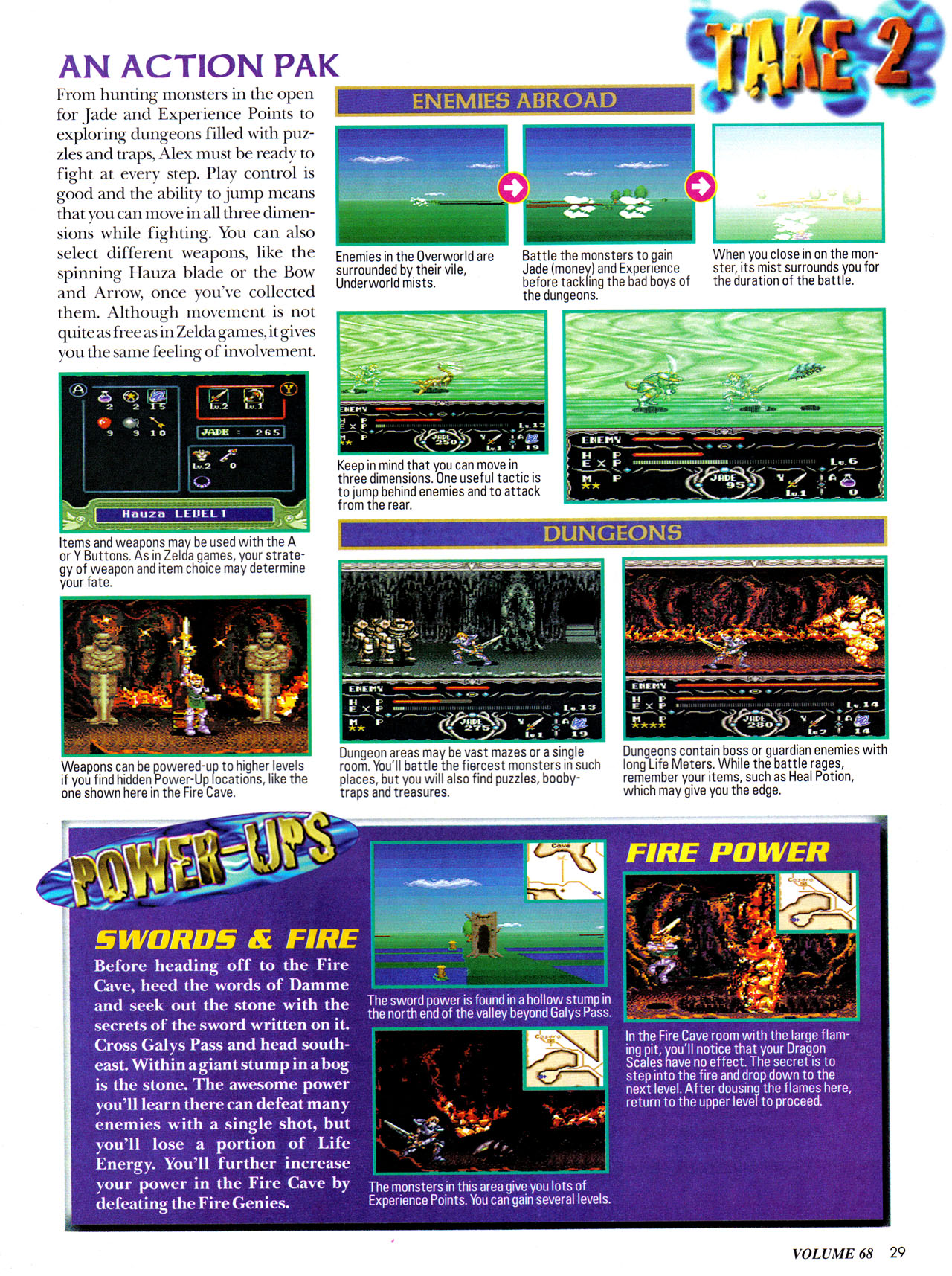 Read online Nintendo Power comic -  Issue #68 - 34