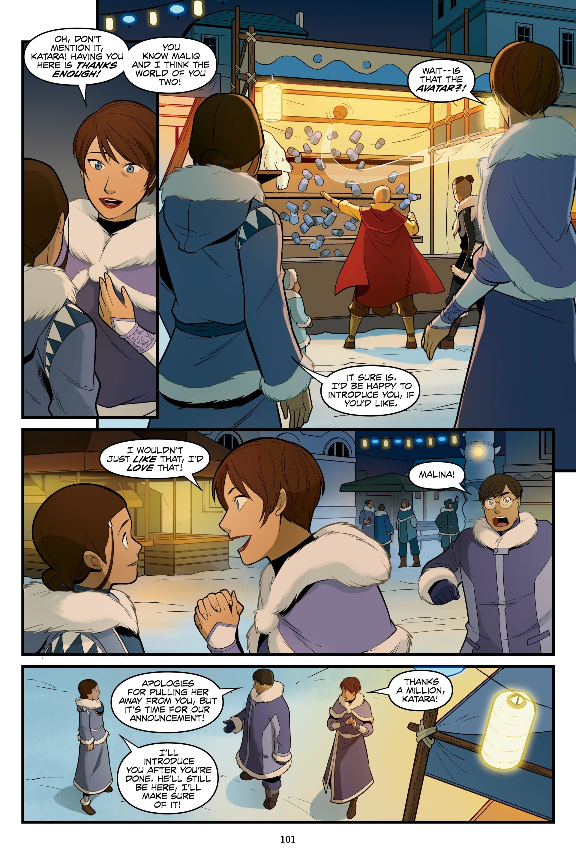 Read online Avatar: The Last Airbender--North and South Omnibus comic -  Issue # TPB (Part 1) - 99