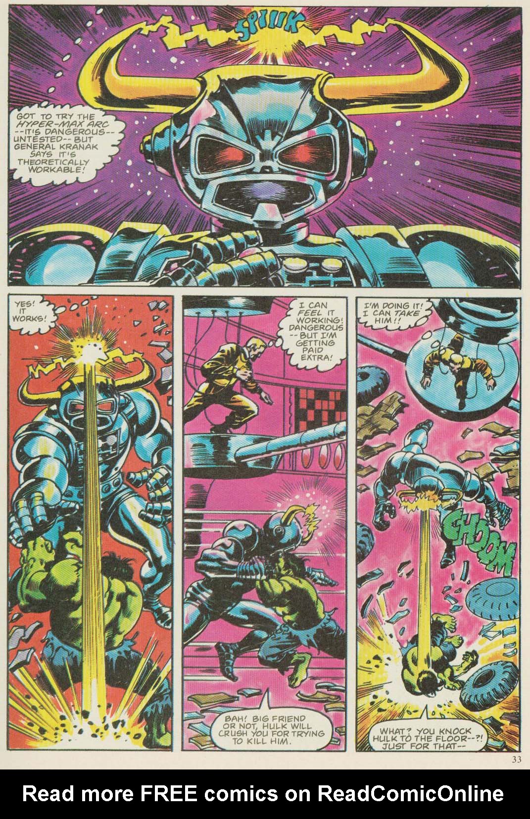 Read online Hulk (1978) comic -  Issue #15 - 33