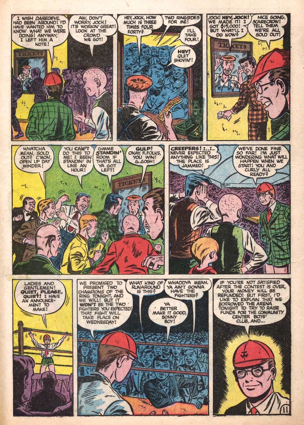 Read online Daredevil (1941) comic -  Issue #41 - 47