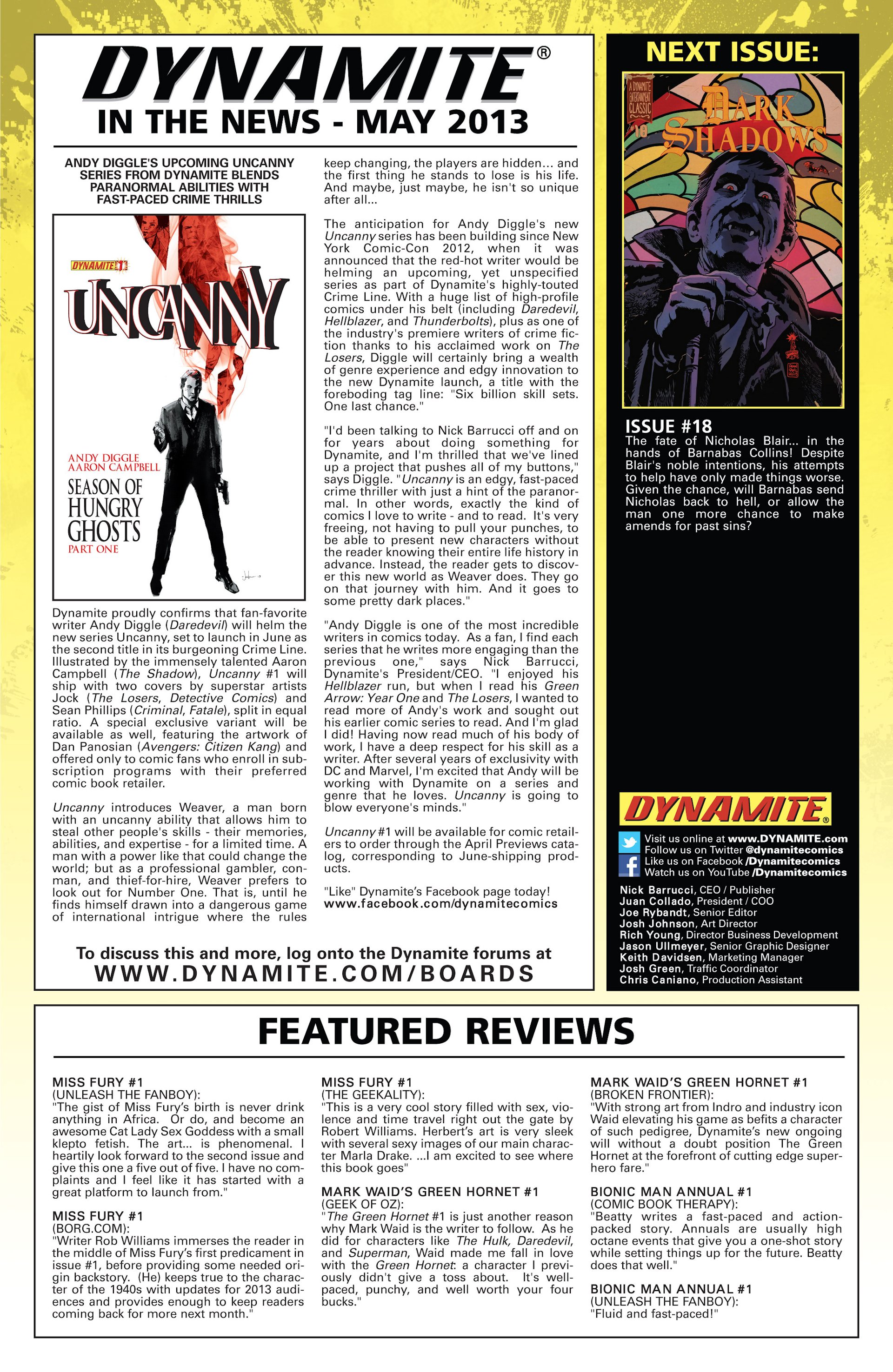 Read online Dark Shadows comic -  Issue #17 - 24