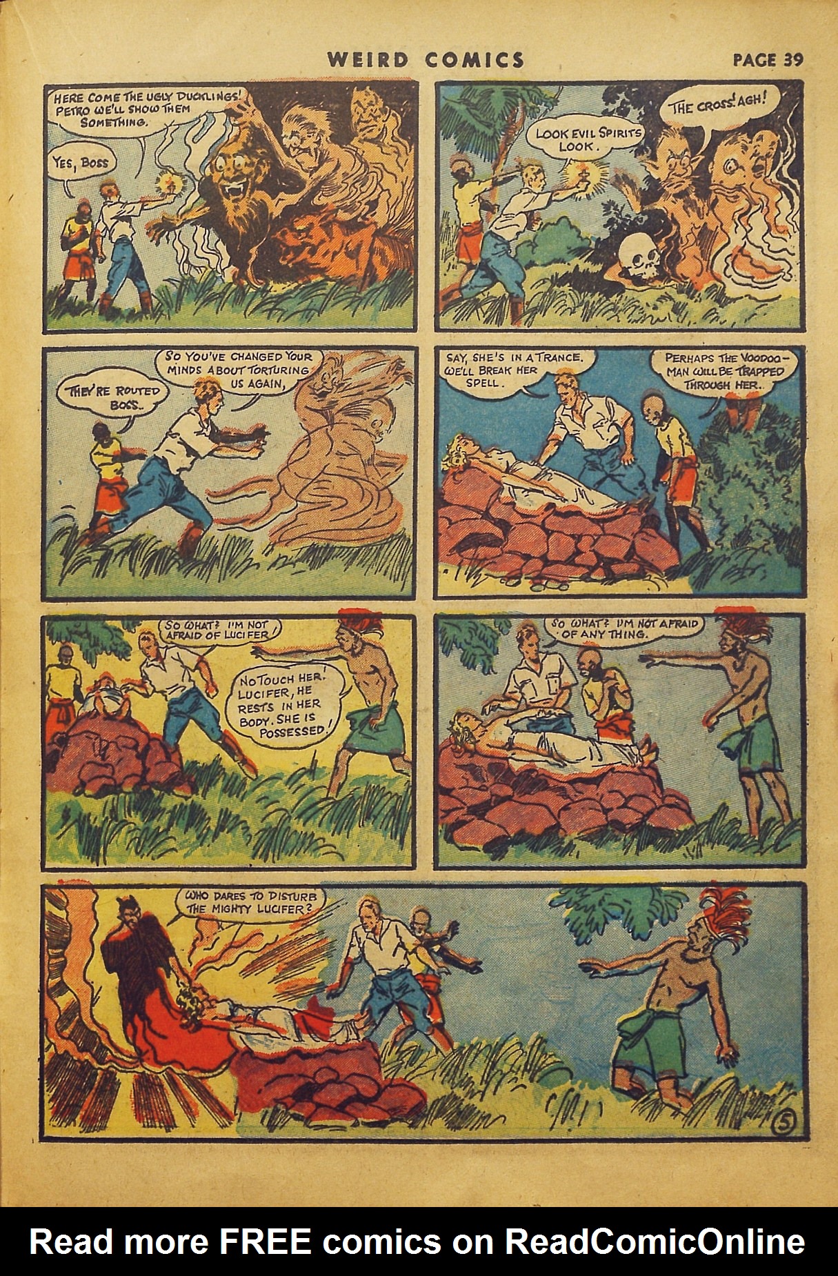 Read online Weird Comics comic -  Issue #6 - 40