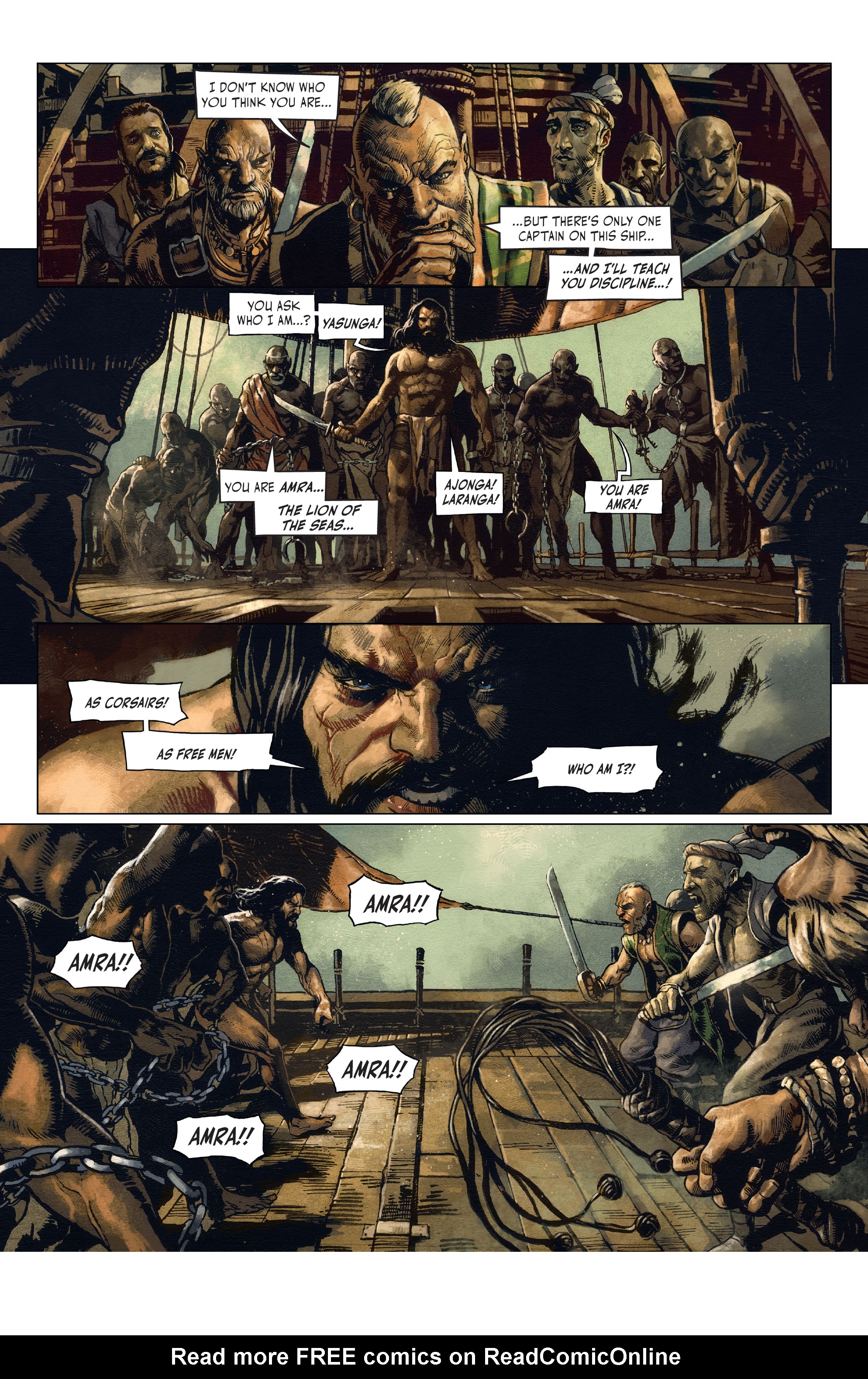 Read online The Cimmerian: Hour of the Dragon comic -  Issue #3 - 17