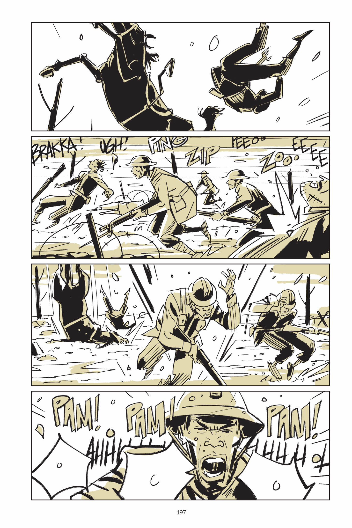 Read online Now Let Me Fly: A Portrait of Eugene Bullard comic -  Issue # TPB (Part 2) - 97