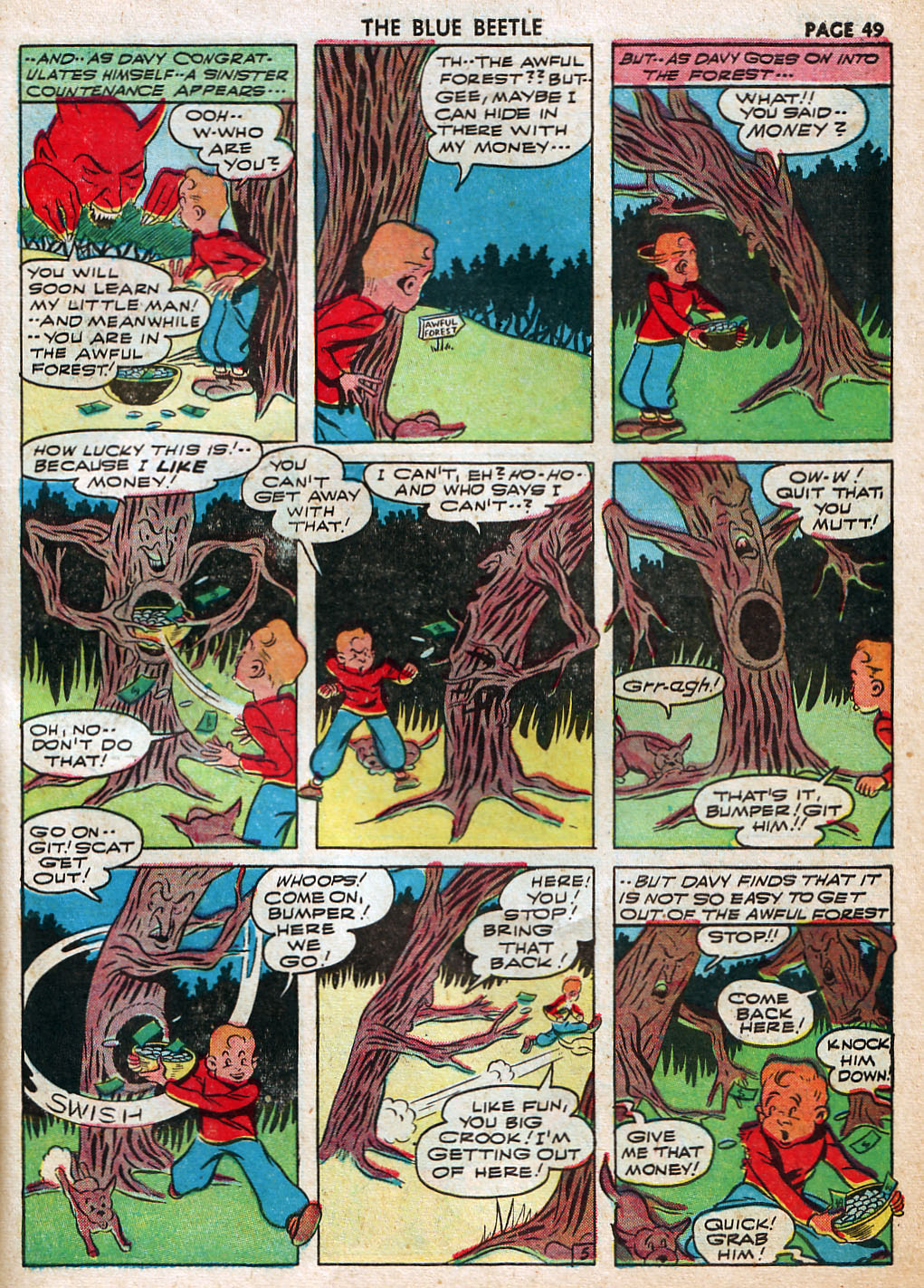 Read online The Blue Beetle comic -  Issue #11 - 51