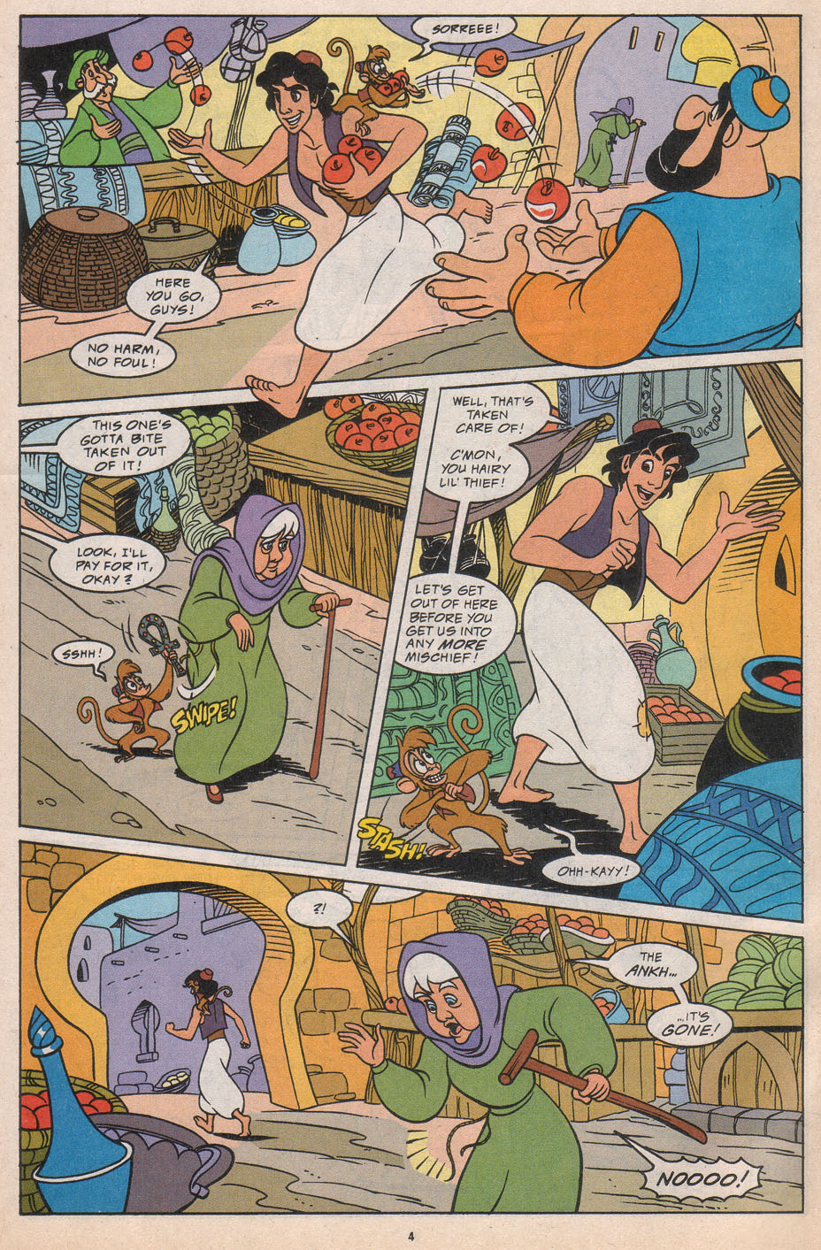 Read online Disney's Aladdin comic -  Issue #2 - 6