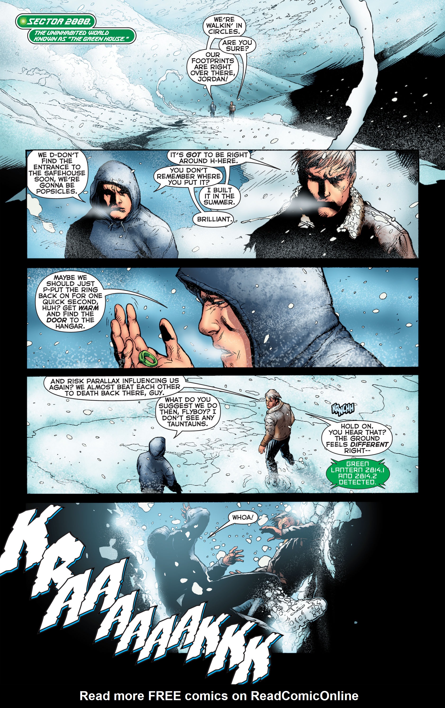 Read online Green Lantern: War of the Green Lanterns (2011) comic -  Issue # TPB - 94