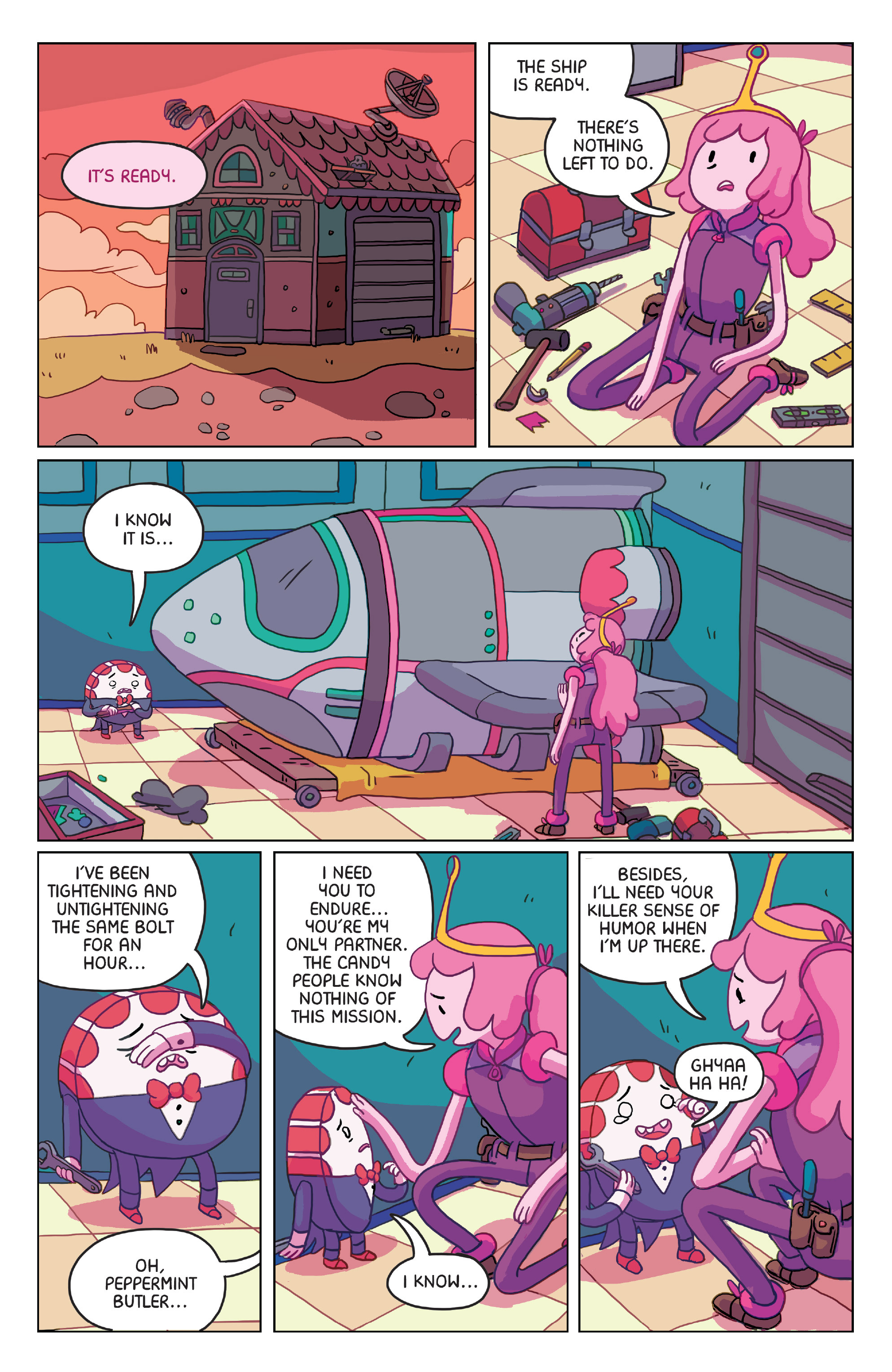 Read online Adventure Time: Marceline Gone Adrift comic -  Issue #3 - 17