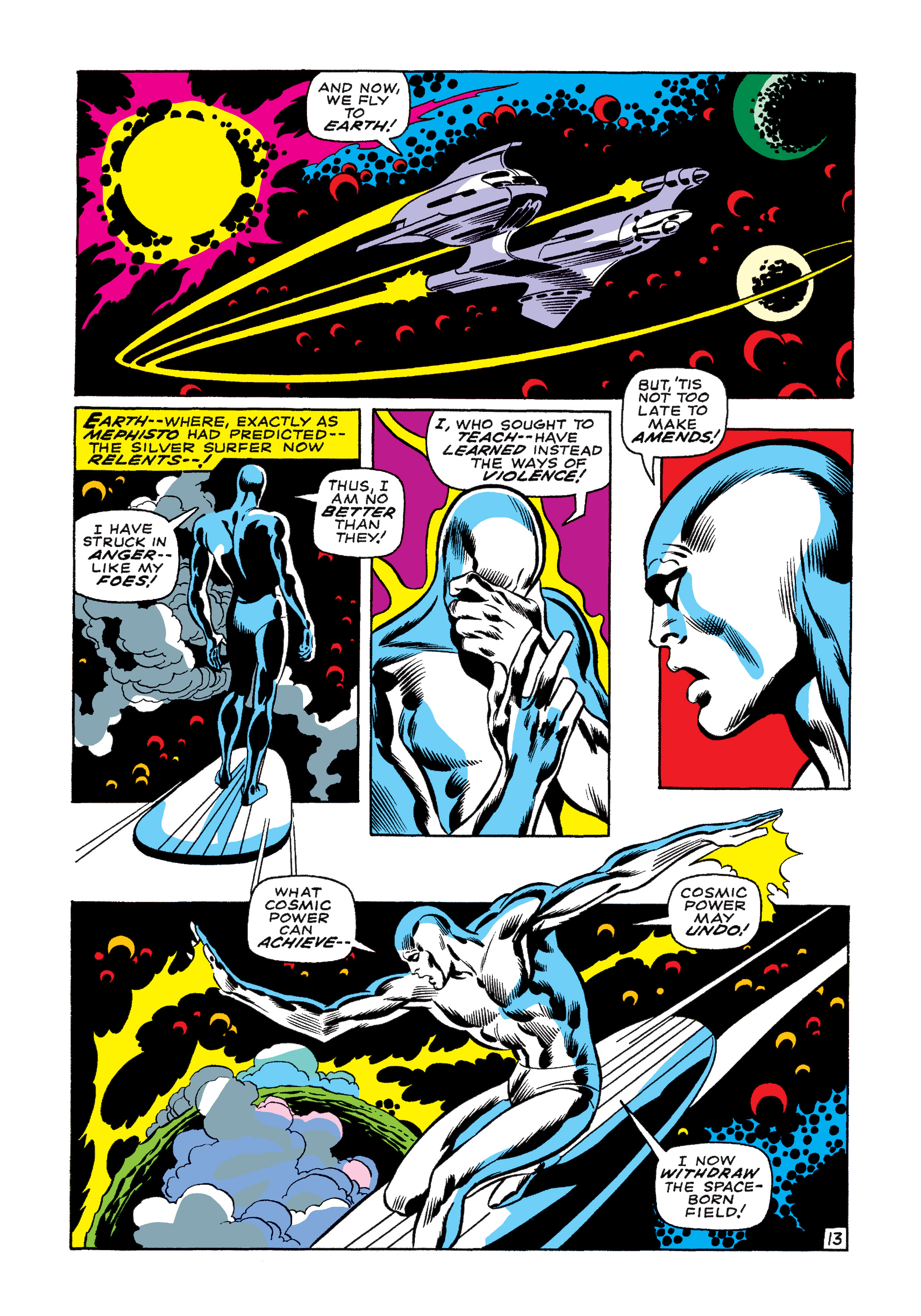 Read online Marvel Masterworks: The Silver Surfer comic -  Issue # TPB 1 (Part 1) - 100