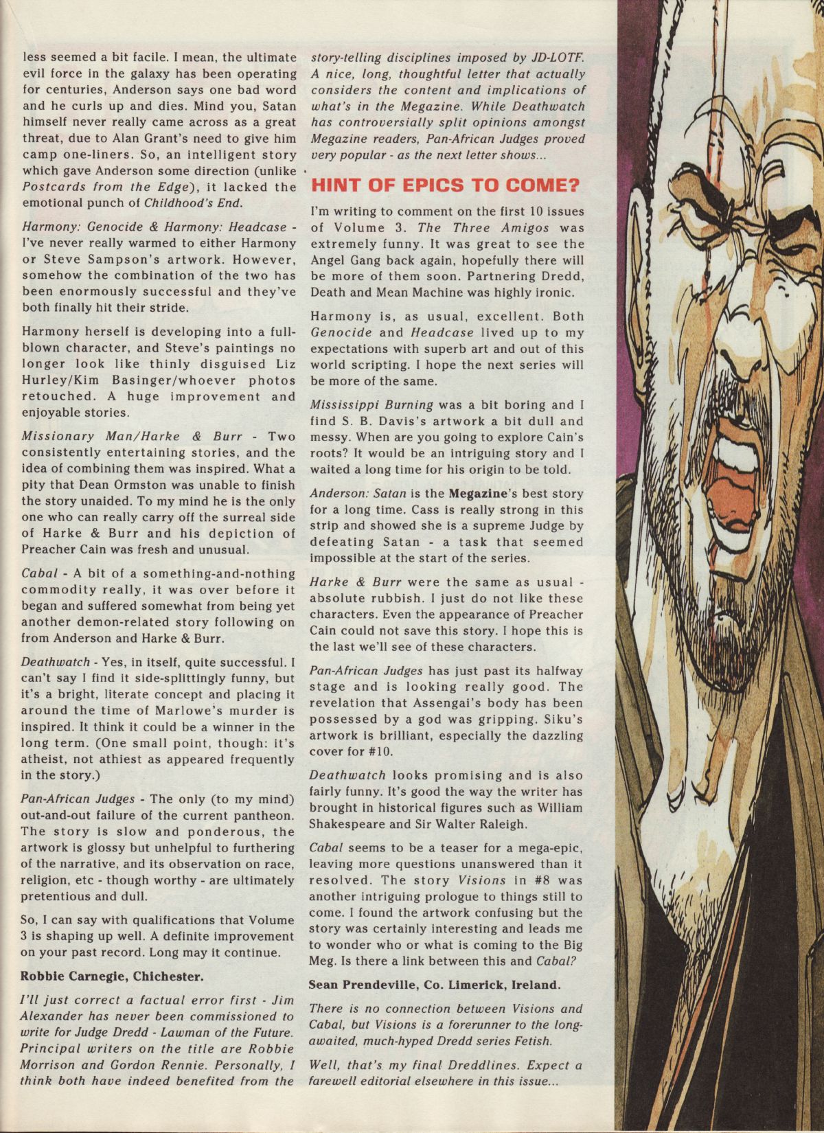 Read online Judge Dredd Megazine (vol. 3) comic -  Issue #15 - 25