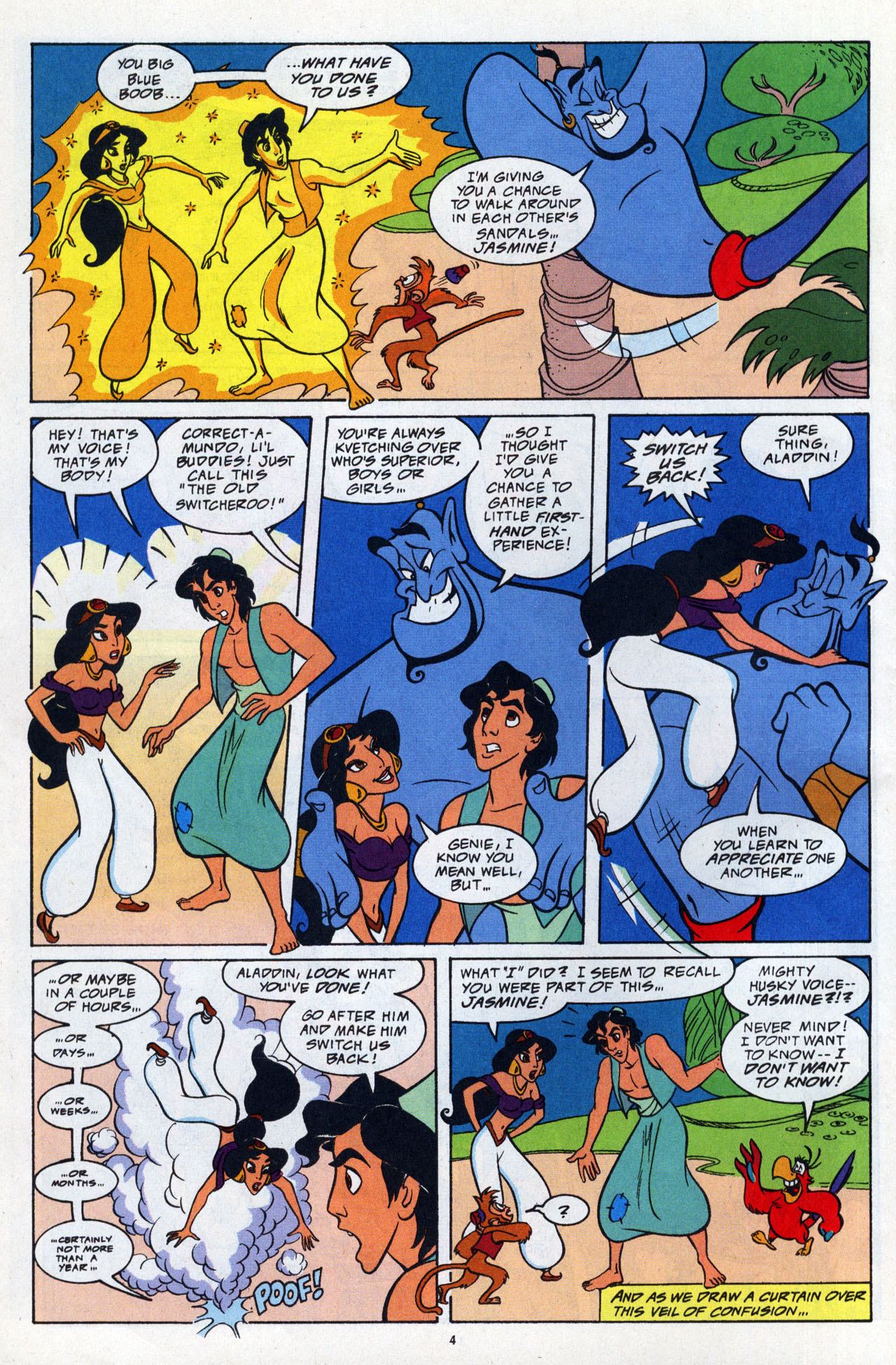 Read online Disney's Aladdin comic -  Issue #8 - 6