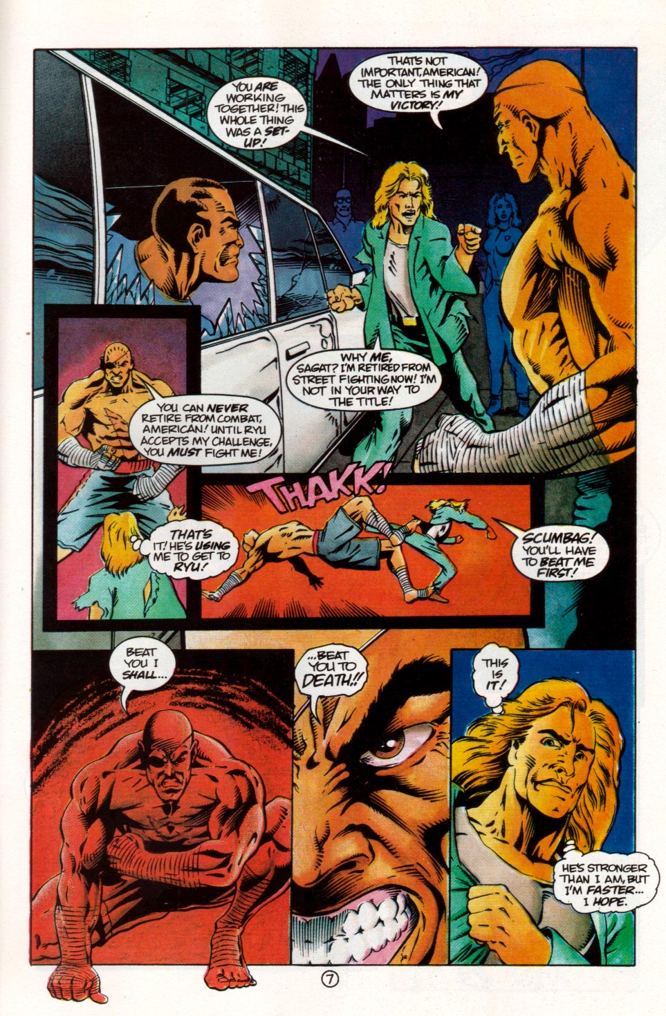 Read online Street Fighter (1991) comic -  Issue #2 - 8