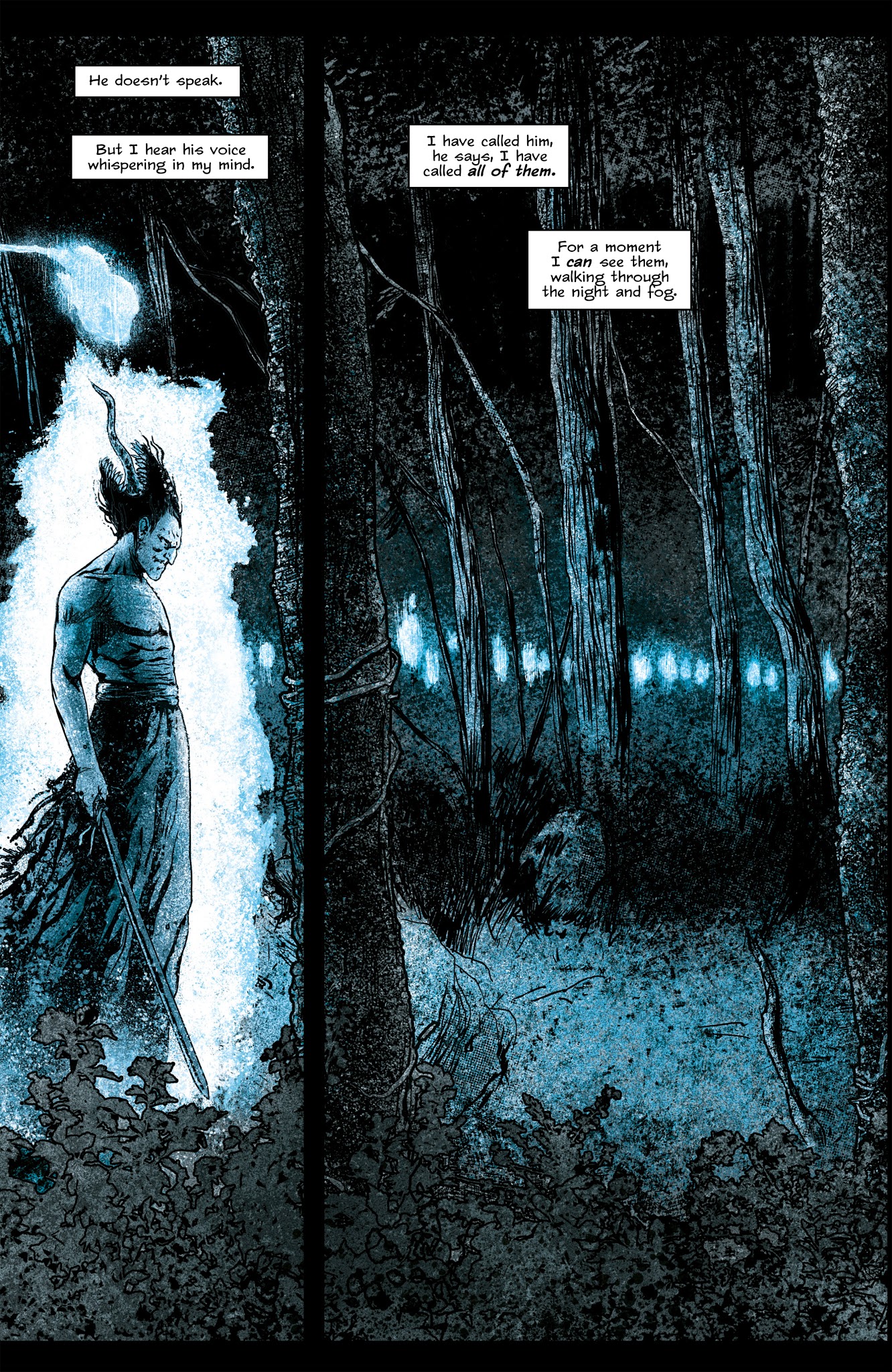 Read online Call of the Suicide Forest comic -  Issue #1 - 10